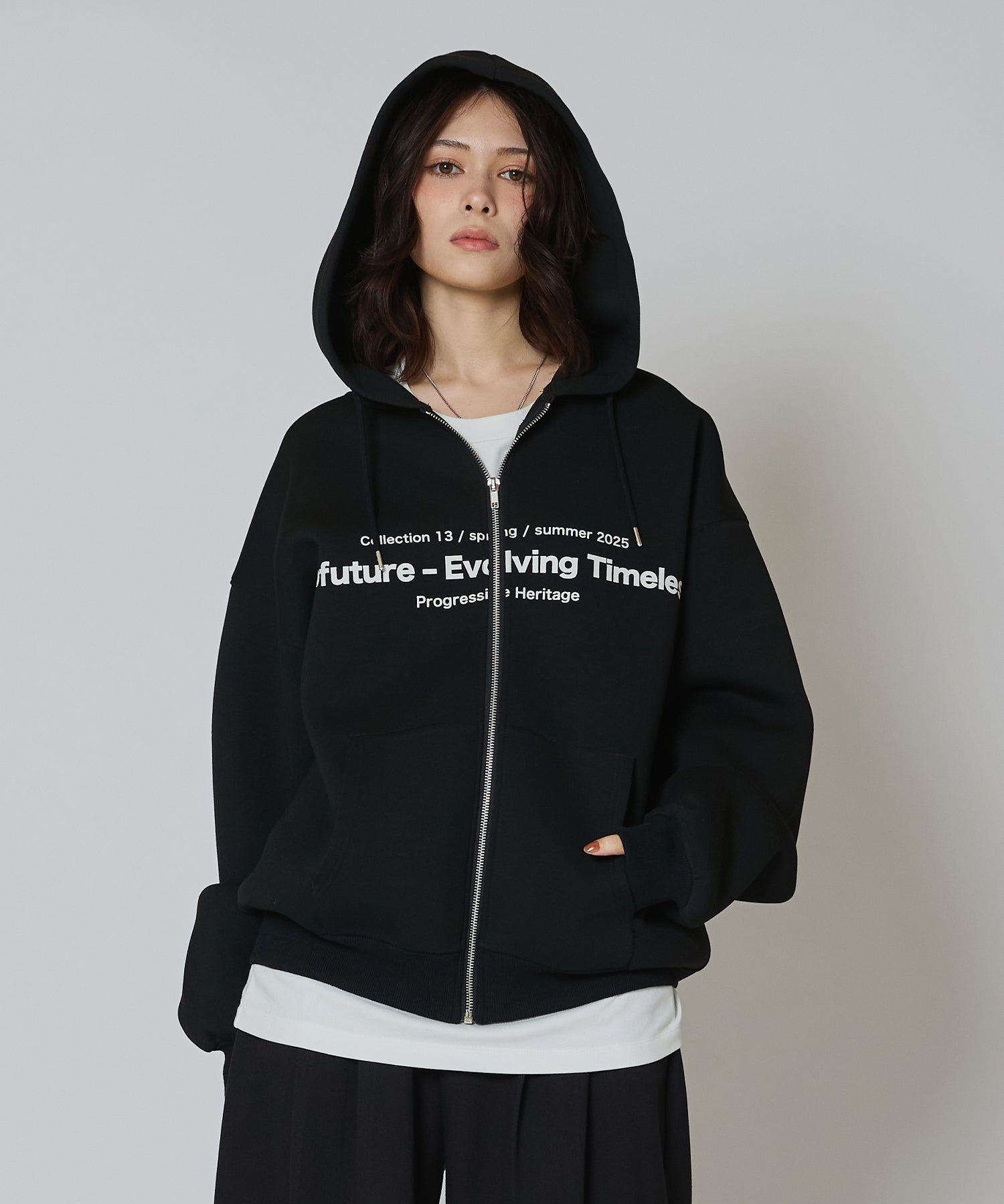 MODEL:163cm/COLOR:BLACK/SIZE:F