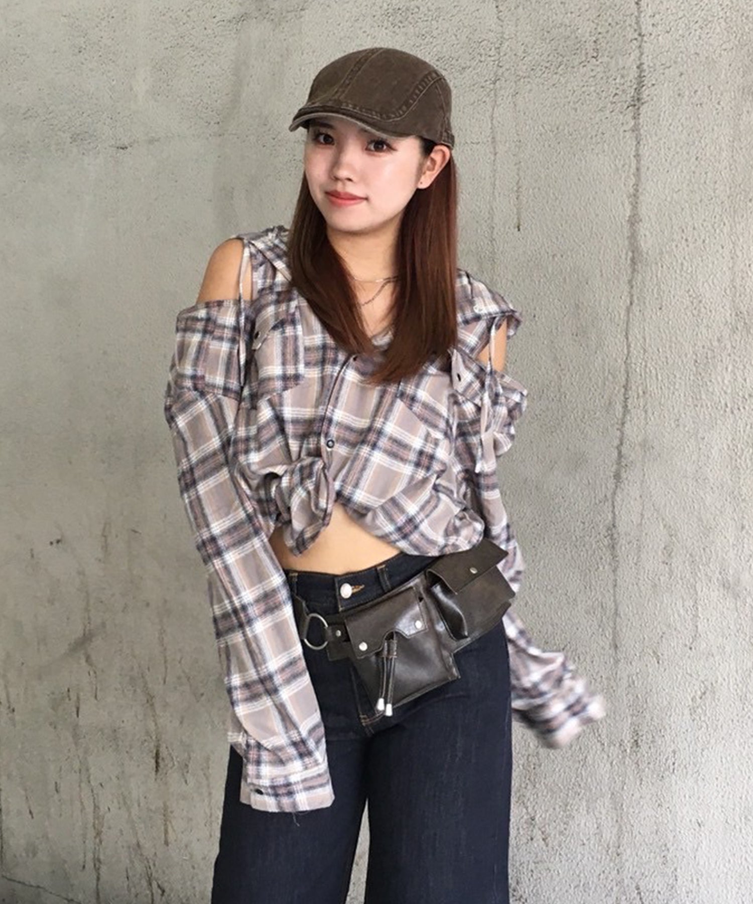 STAFF:163cm/COLOR:PINK/SIZE:F