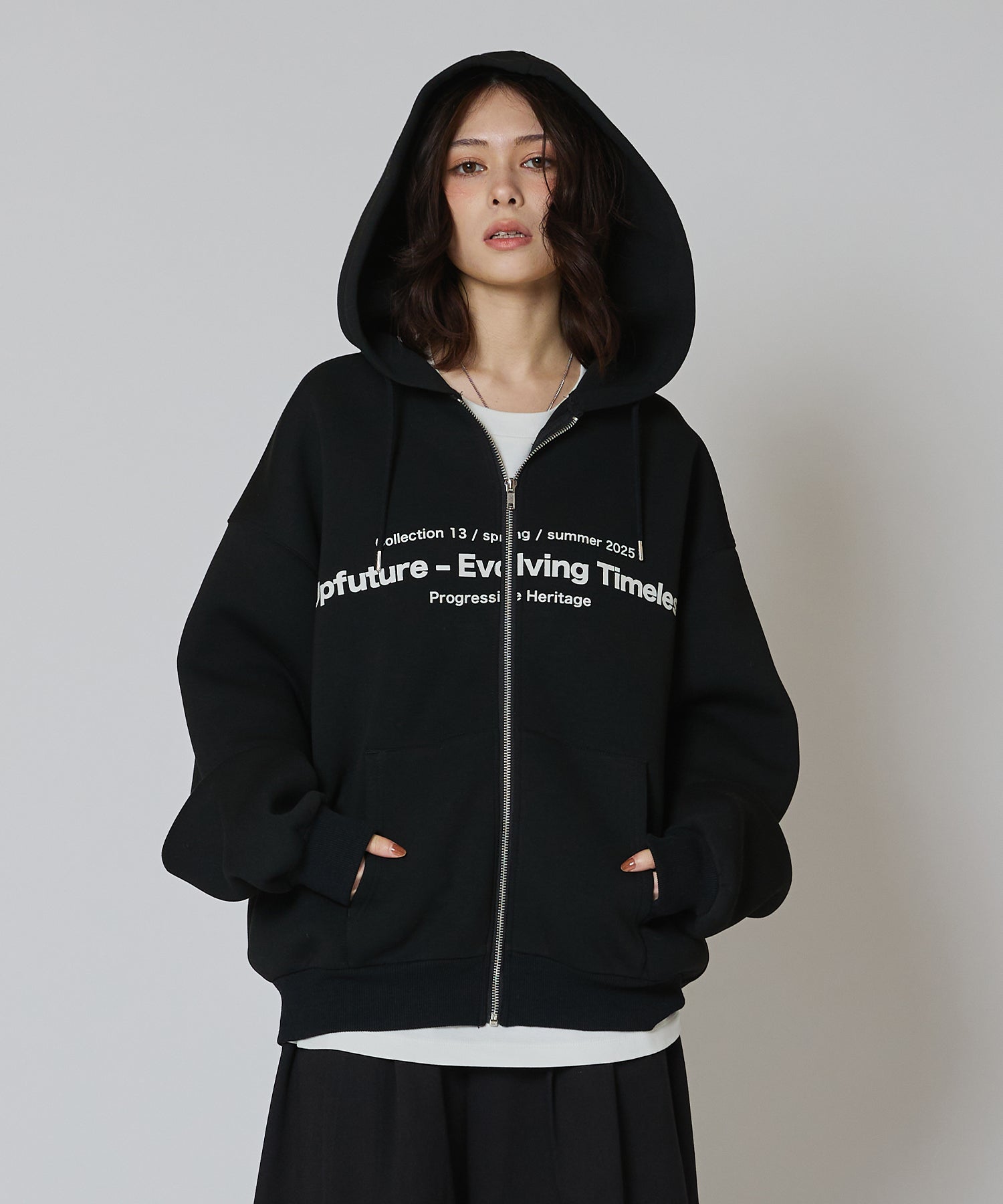 MODEL:163cm/COLOR:BLACK/SIZE:F