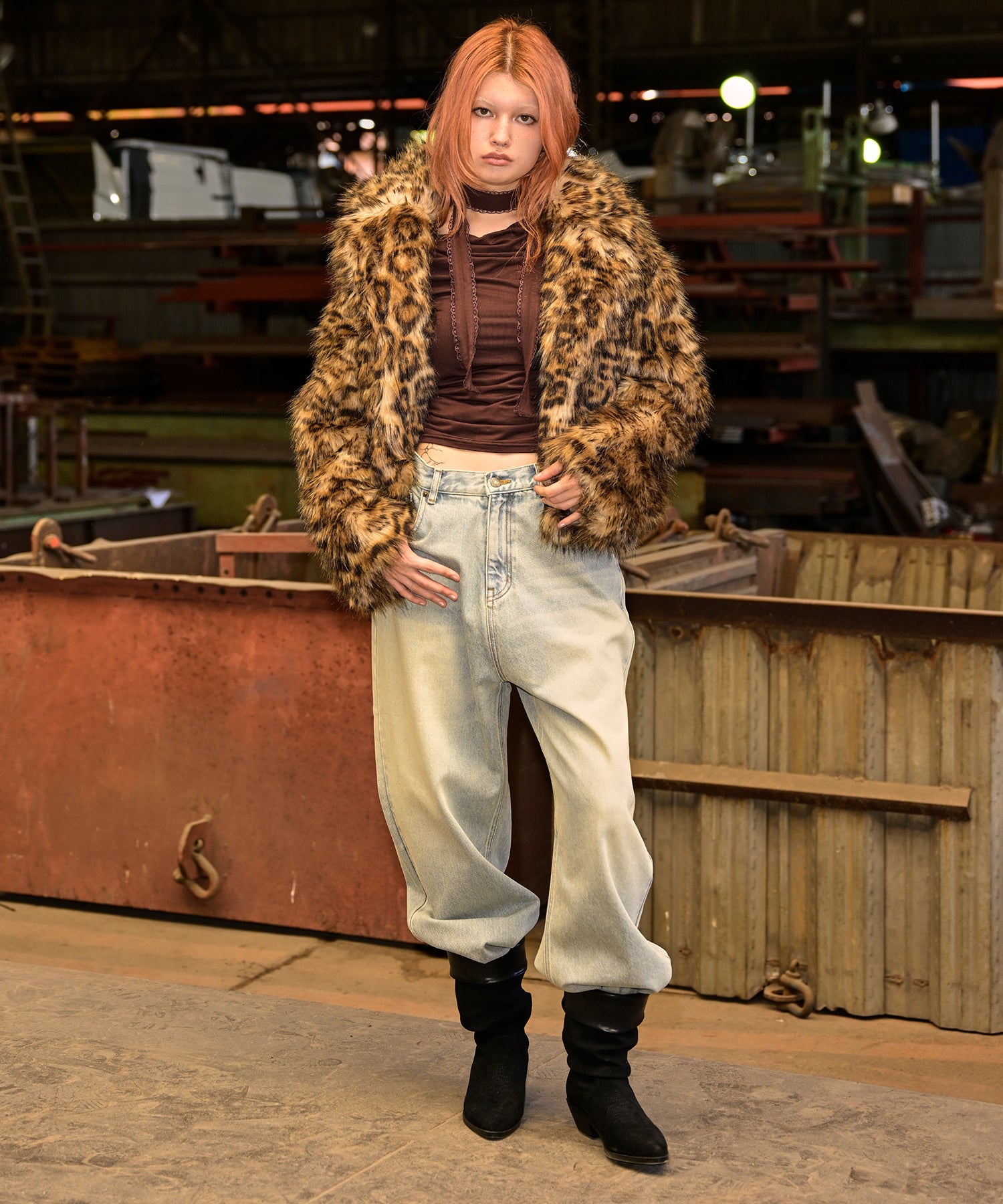 MODEL:170cm/COLOR:MIX/SIZE:S