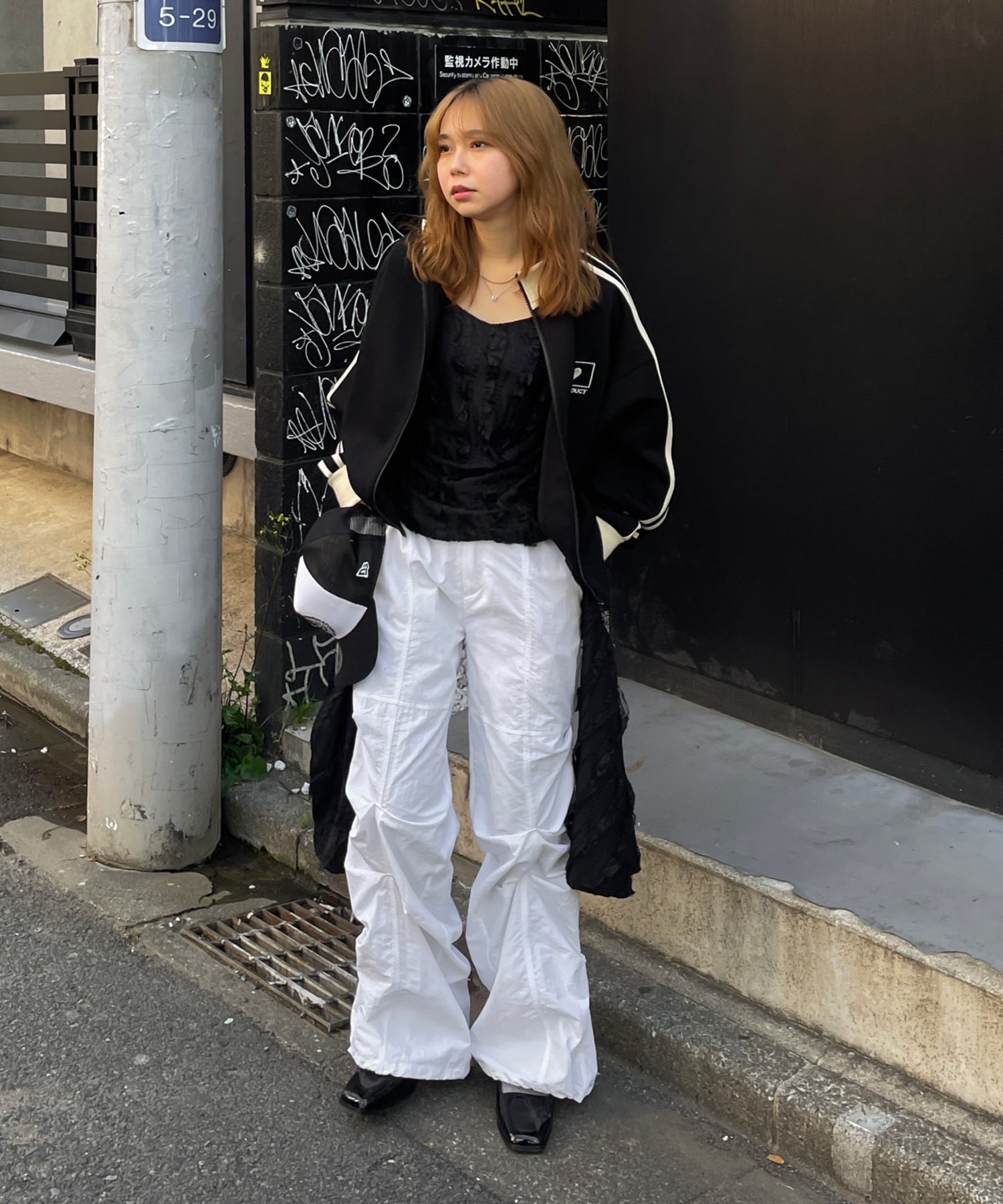 STAFF:159cm/COLOR:WHITE/SIZE:F