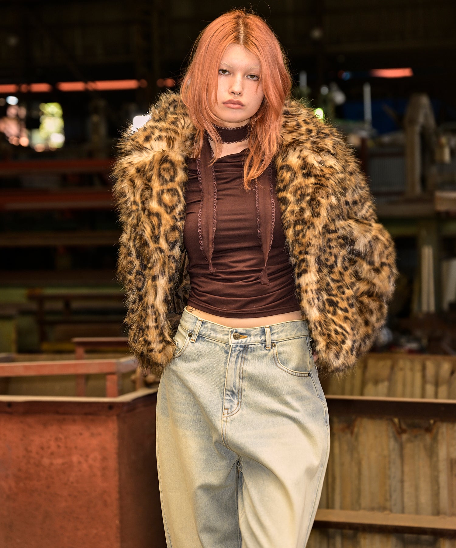 MODEL:170cm/COLOR:MIX/SIZE:S