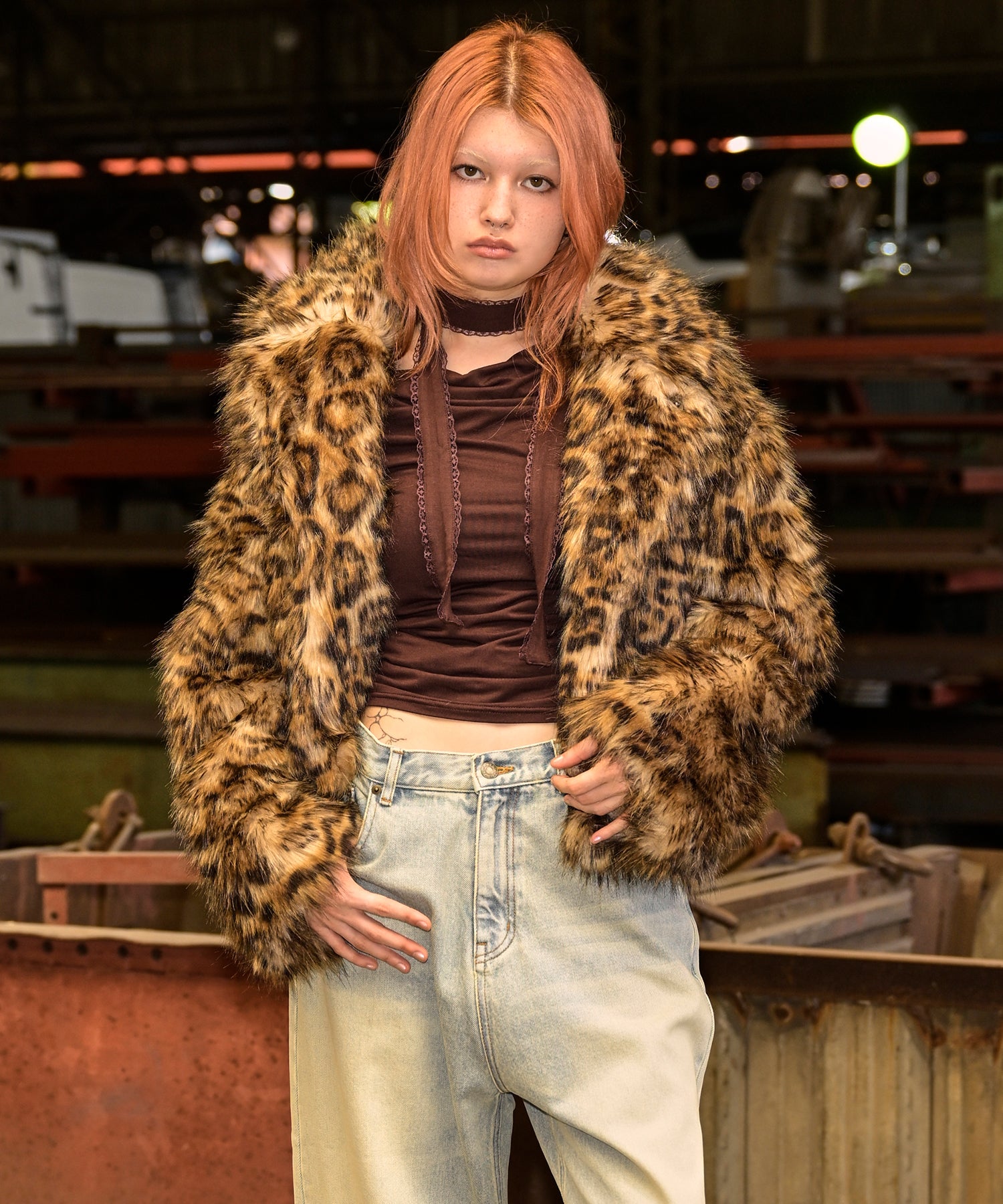 MODEL:170cm/COLOR:MIX/SIZE:S