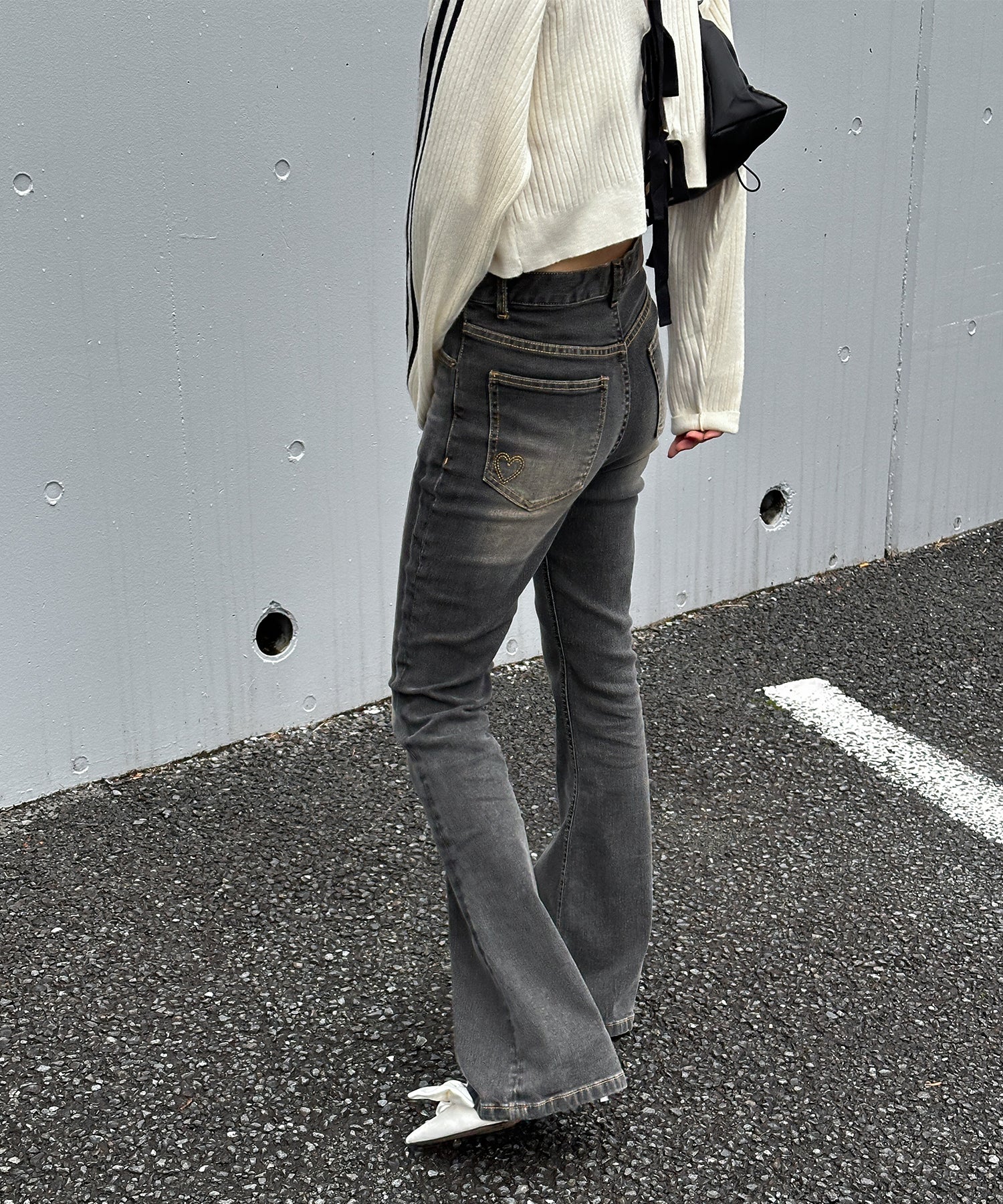 STAFF:161cm/COLOR:BLACK/SIZE:S