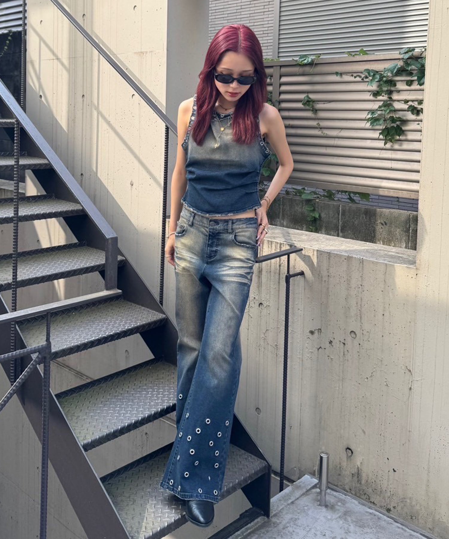 STAFF:155cm/COLOR:BLUE/SIZE:F