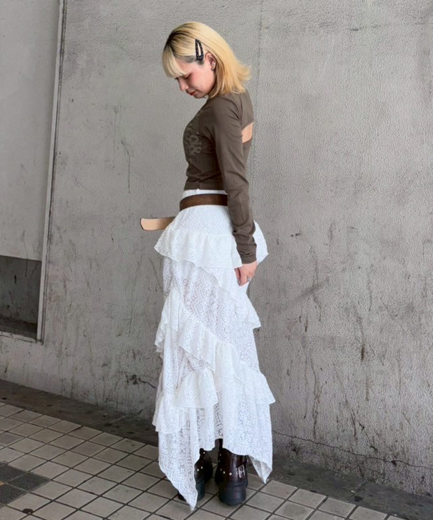 STAFF:151cm/COLOR:KHAKI/SIZE:F