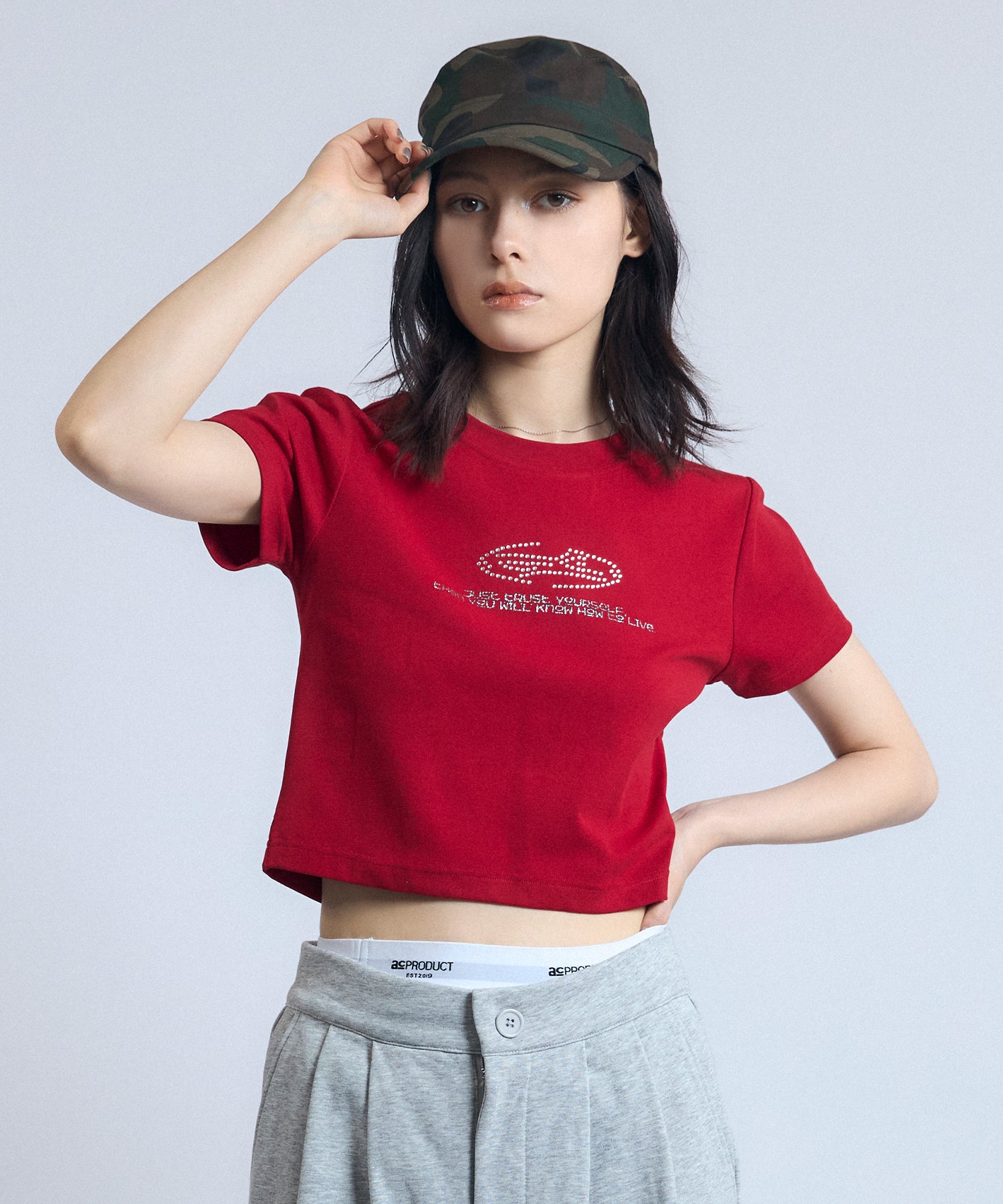 MODEL:163cm/COLOR:RED/SIZE:F