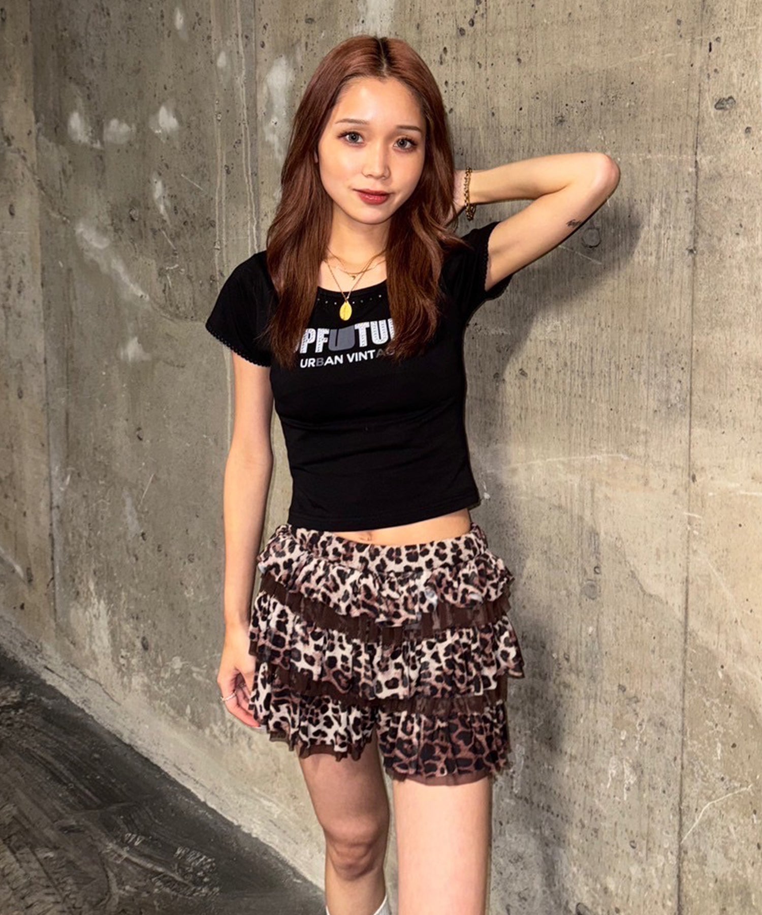 STAFF:155cm/COLOR:BROWN/SIZE:F