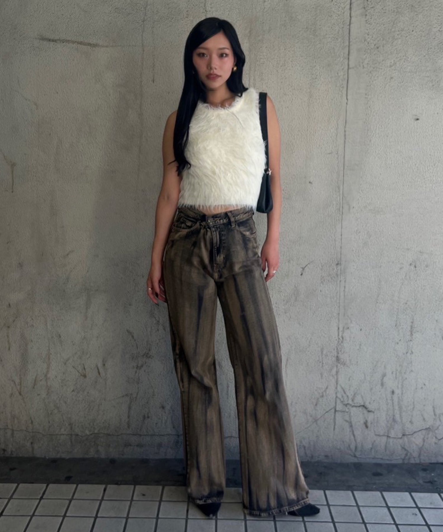 STAFF:156cm/COLOR:WHITE/SIZE:F