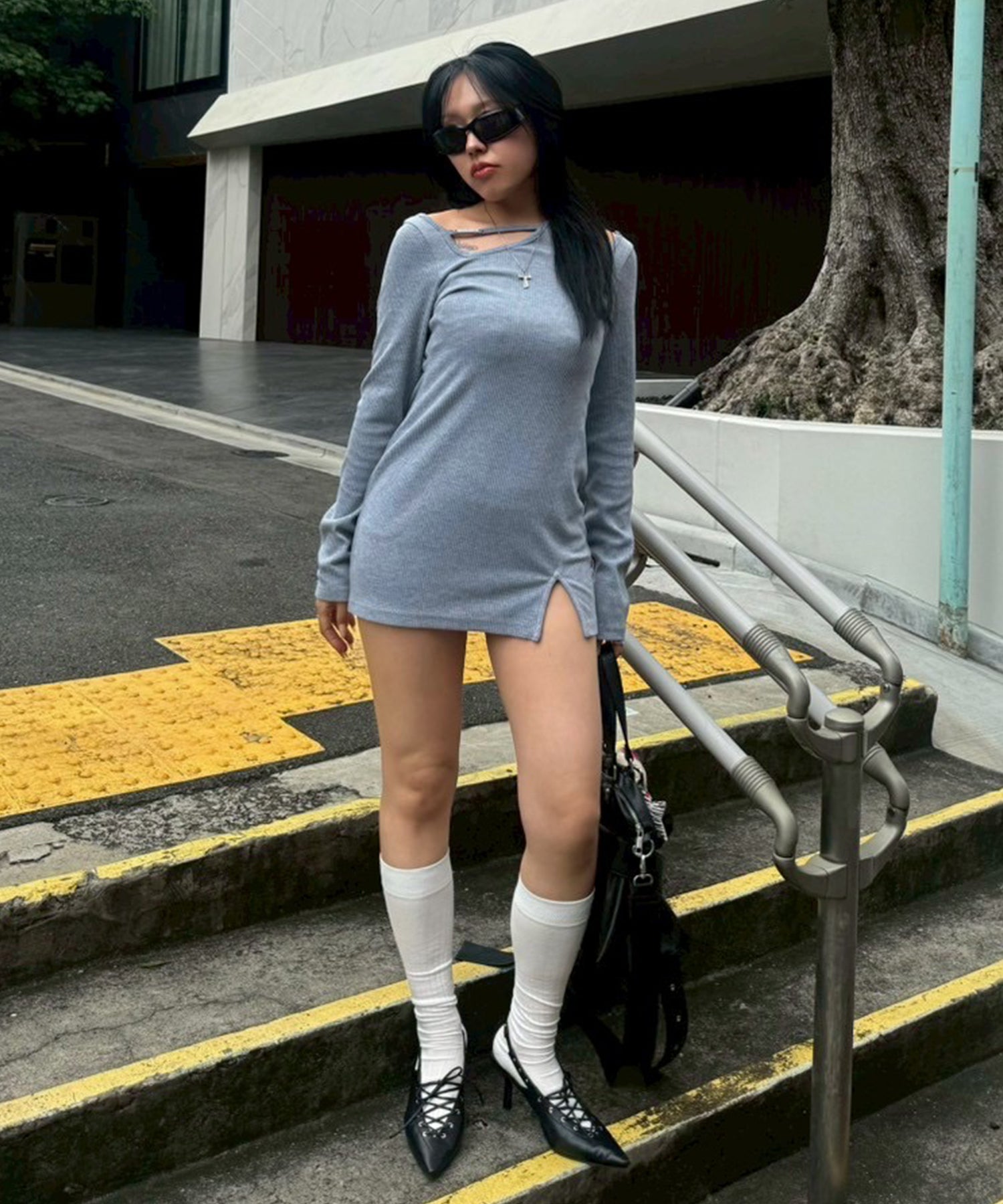 STAFF:158cm/COLOR:GRAY/SIZE:S