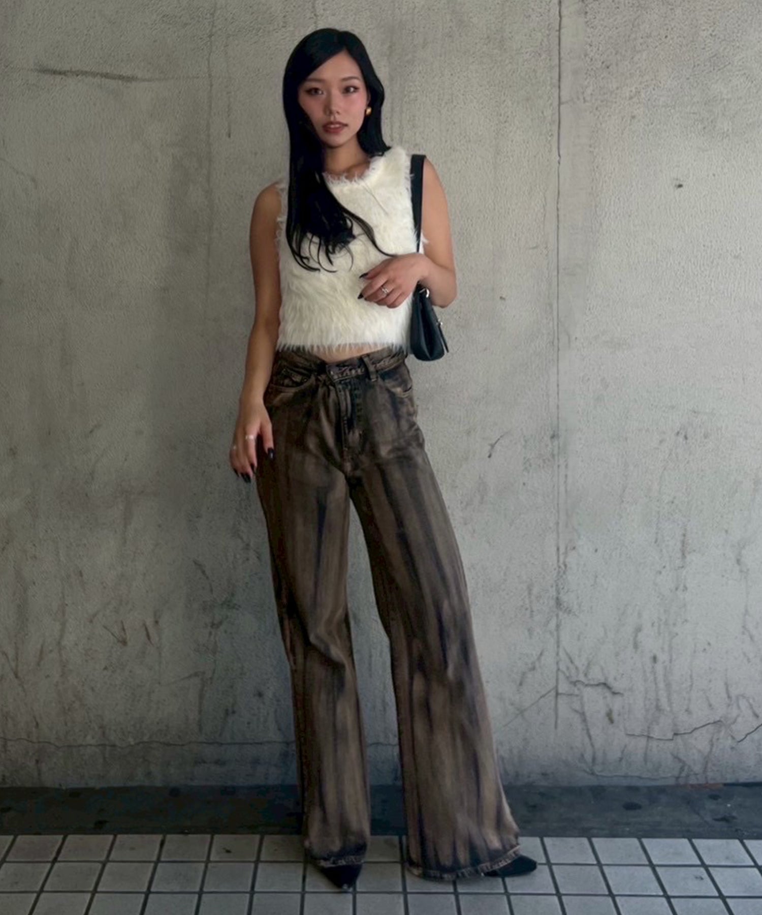STAFF:156cm/COLOR:WHITE/SIZE:F