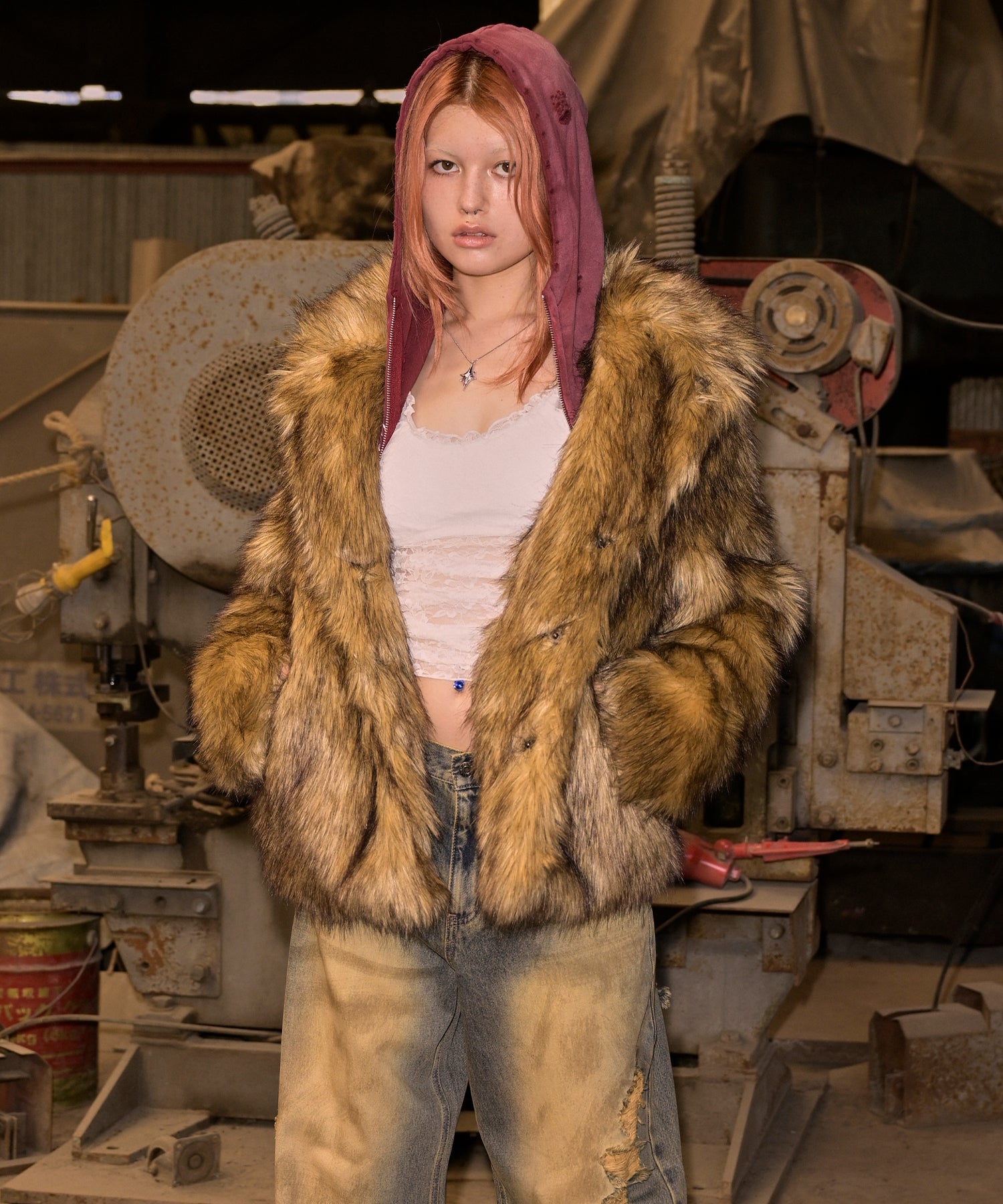 MODEL:170cm/COLOR:BEIGE/SIZE:M