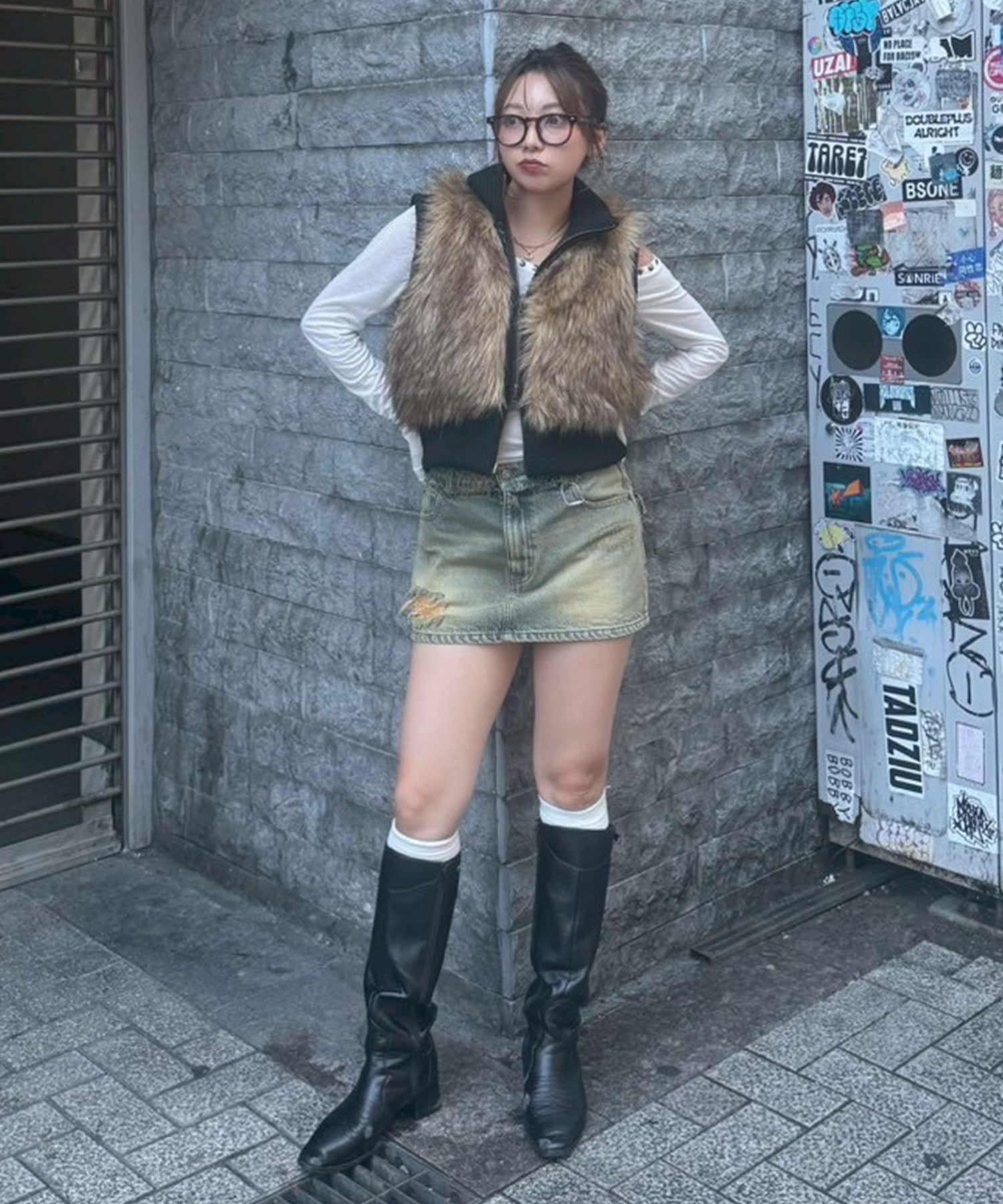 STAFF:150cm/COLOR:BLACK/SIZE:F