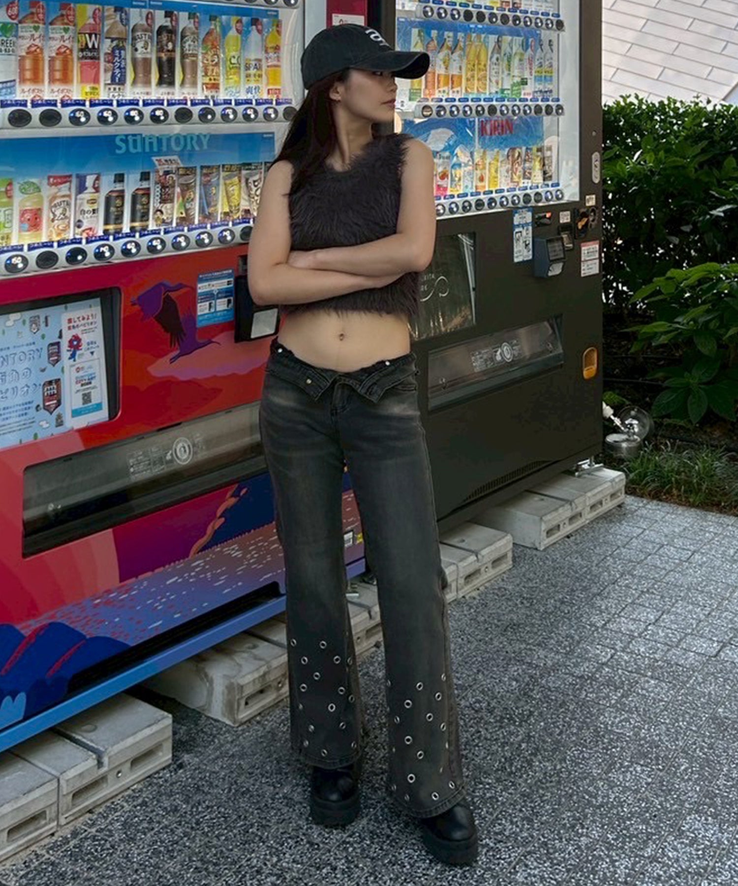 STAFF:156cm/COLOR:BLACK/SIZE:23