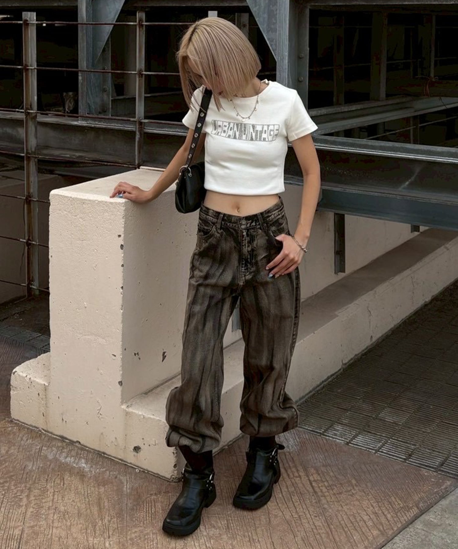 STAFF:154cm/COLOR:WHITE/SIZE:F
