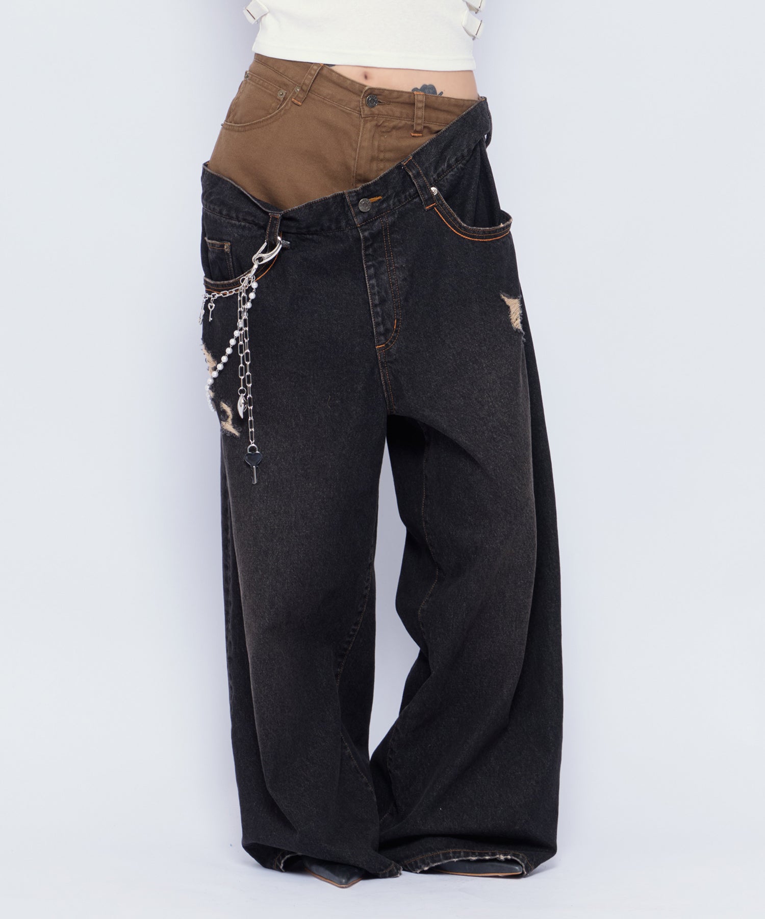 MODEL:168cm/COLOR:BLK/SIZE:M