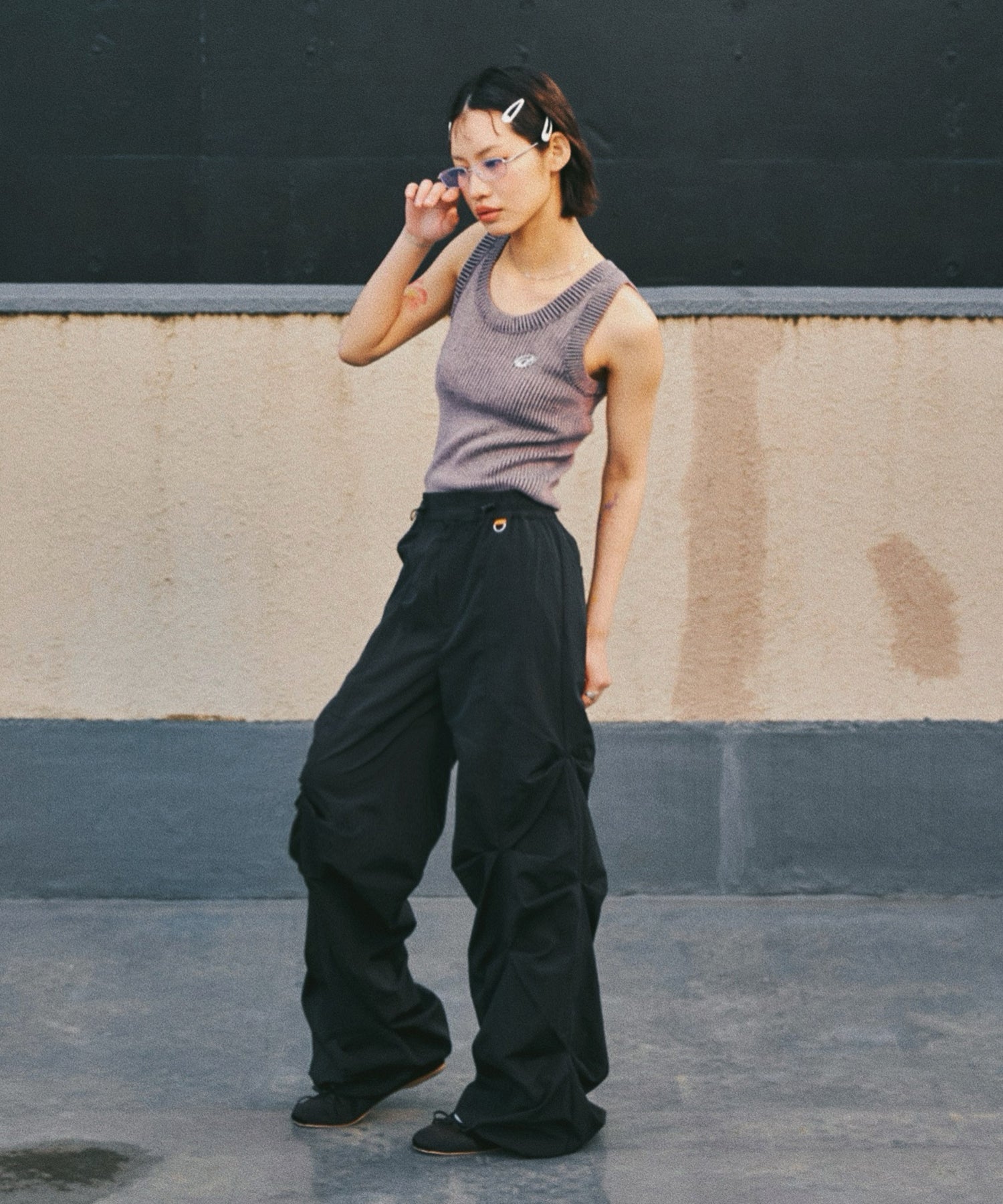 MODEL:161cm/COLOR:BLACK/SIZE:F