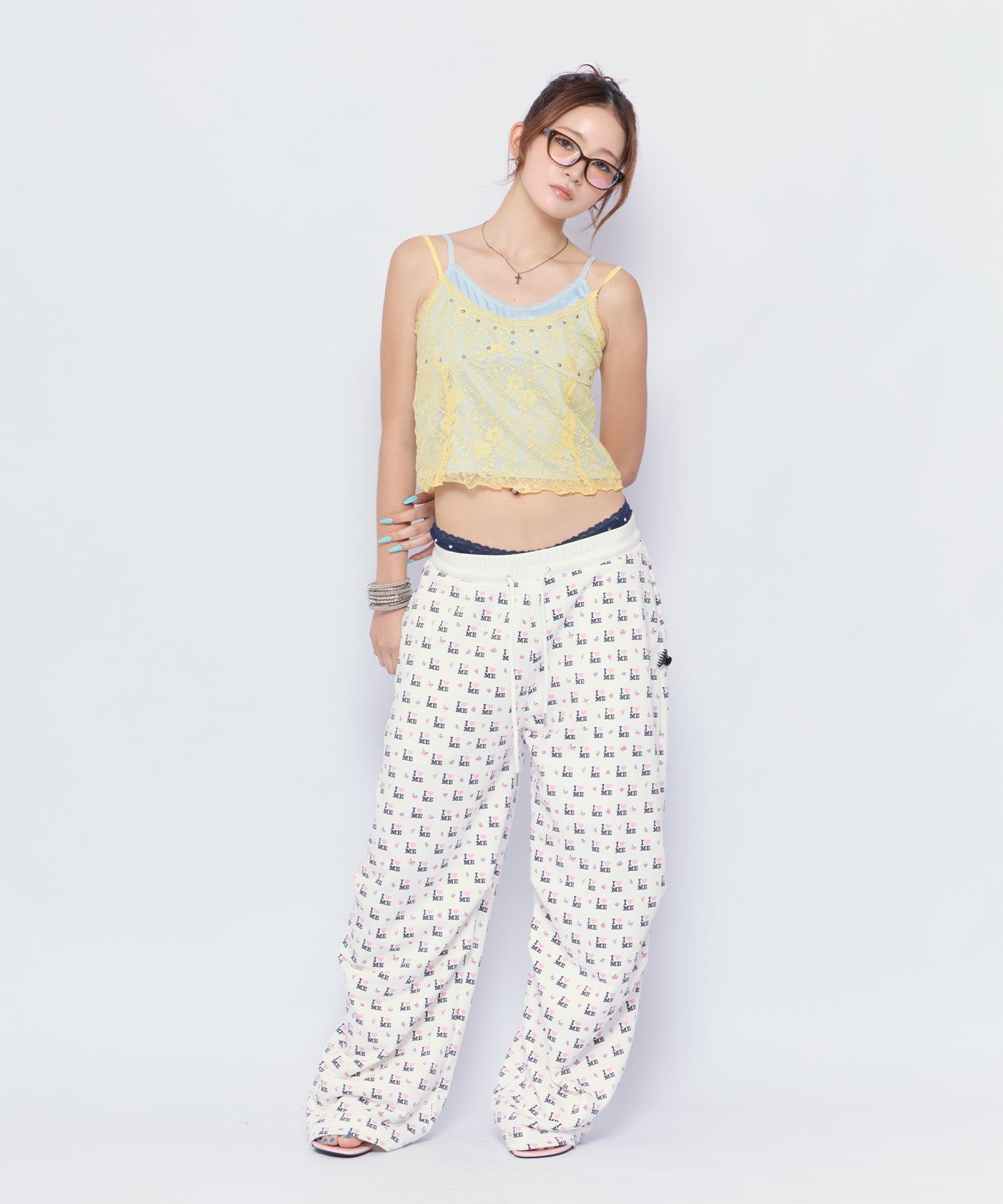 MODEL:170cm/COLOR:YEL/SIZE:F