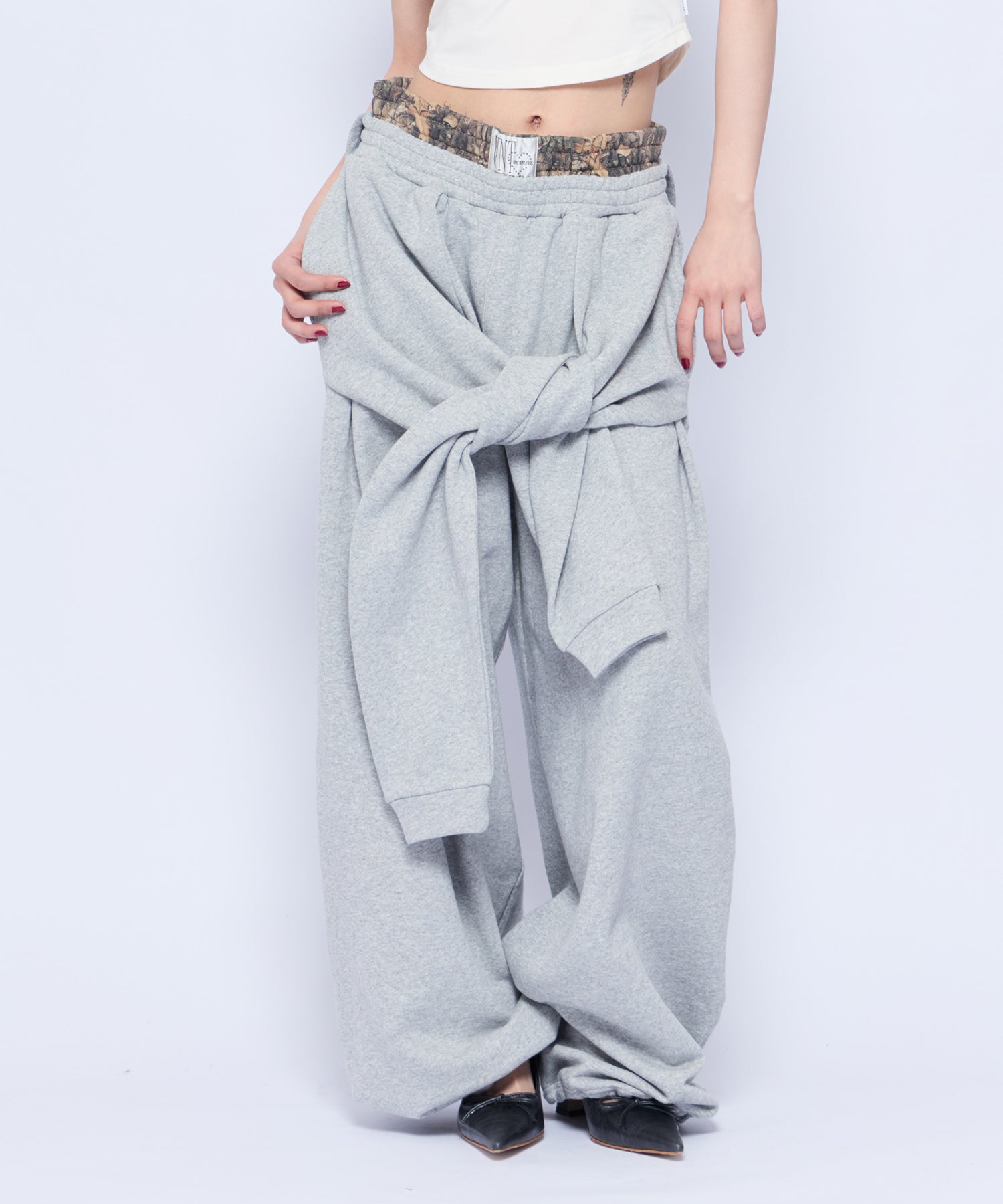 Wrap Hoodie Sweat Pants｜ACLENT（アクレント）