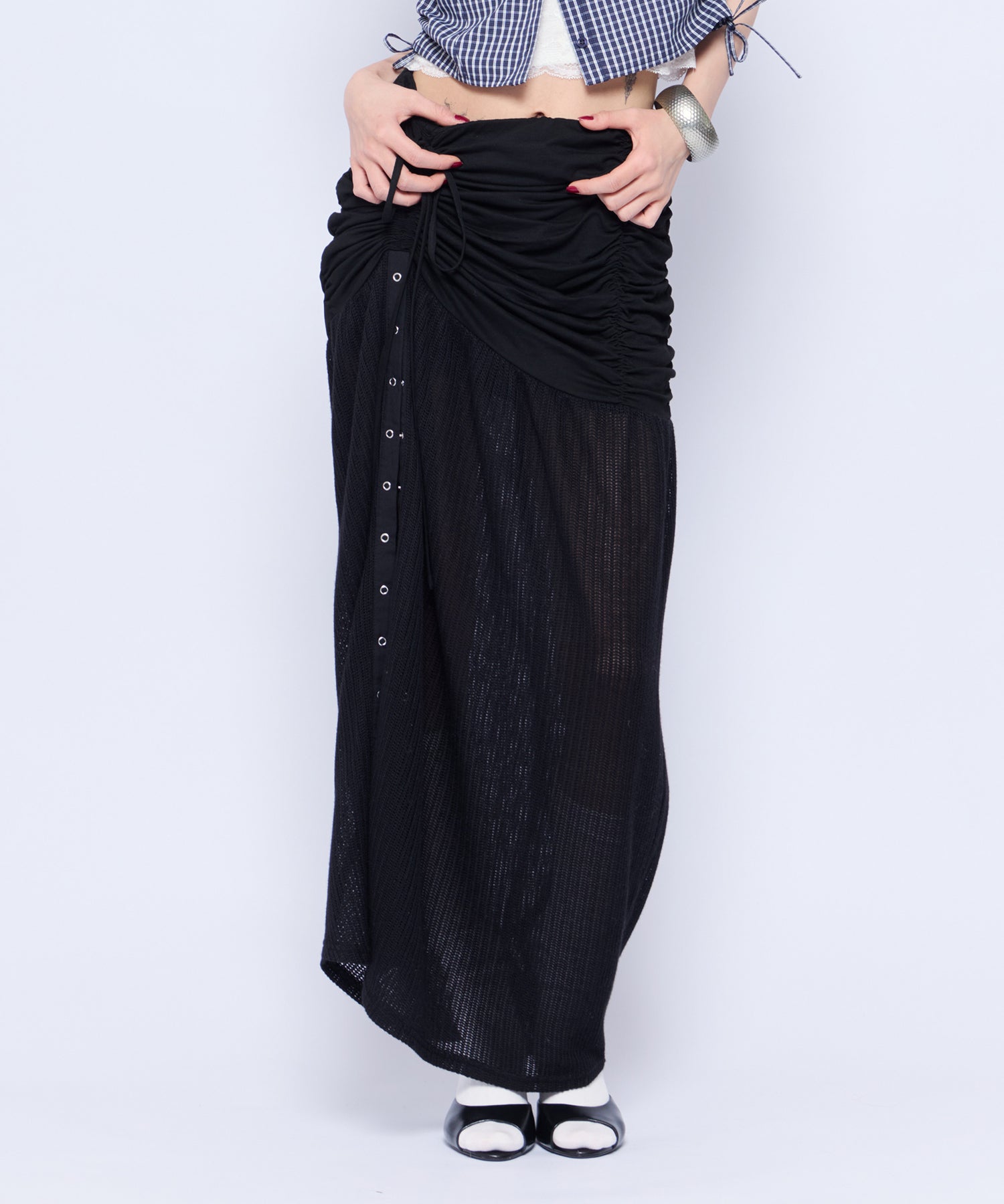 MODEL:160cm/COLOR:BLK/SIZE:F