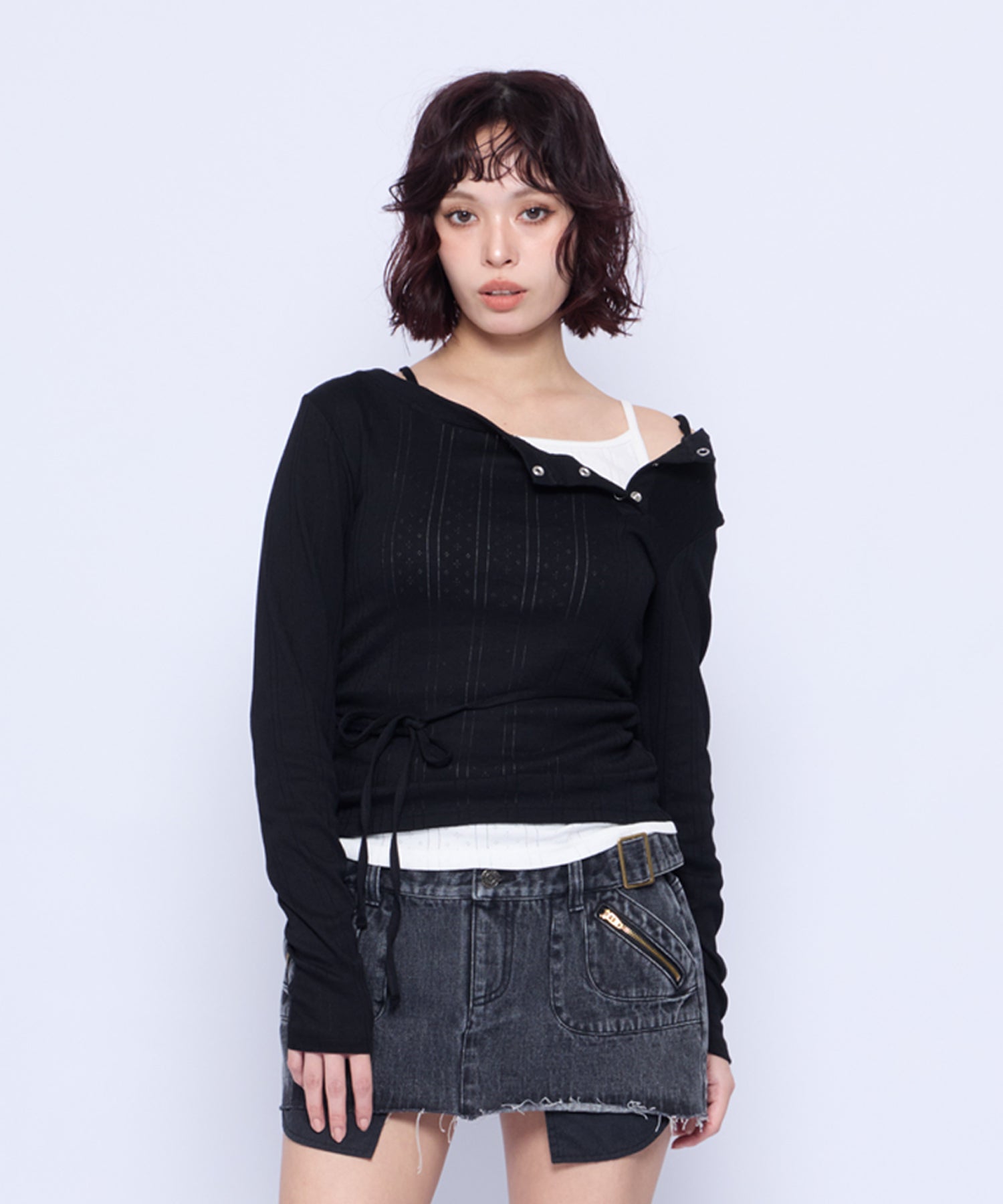 MODEL:165cm/COLOR:BLK/SIZE:F