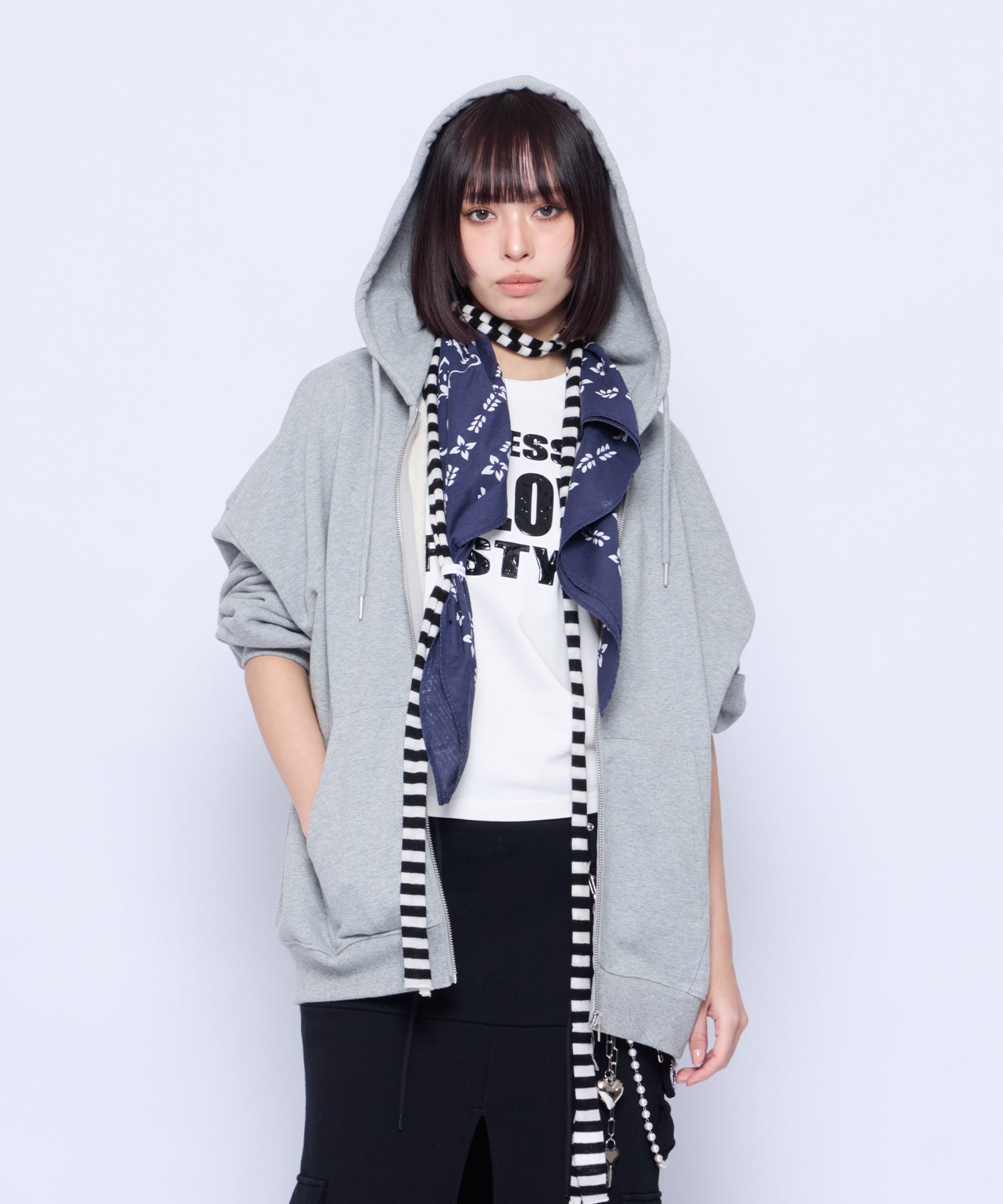 MODEL:165cm/COLOR:GRY/SIZE:F