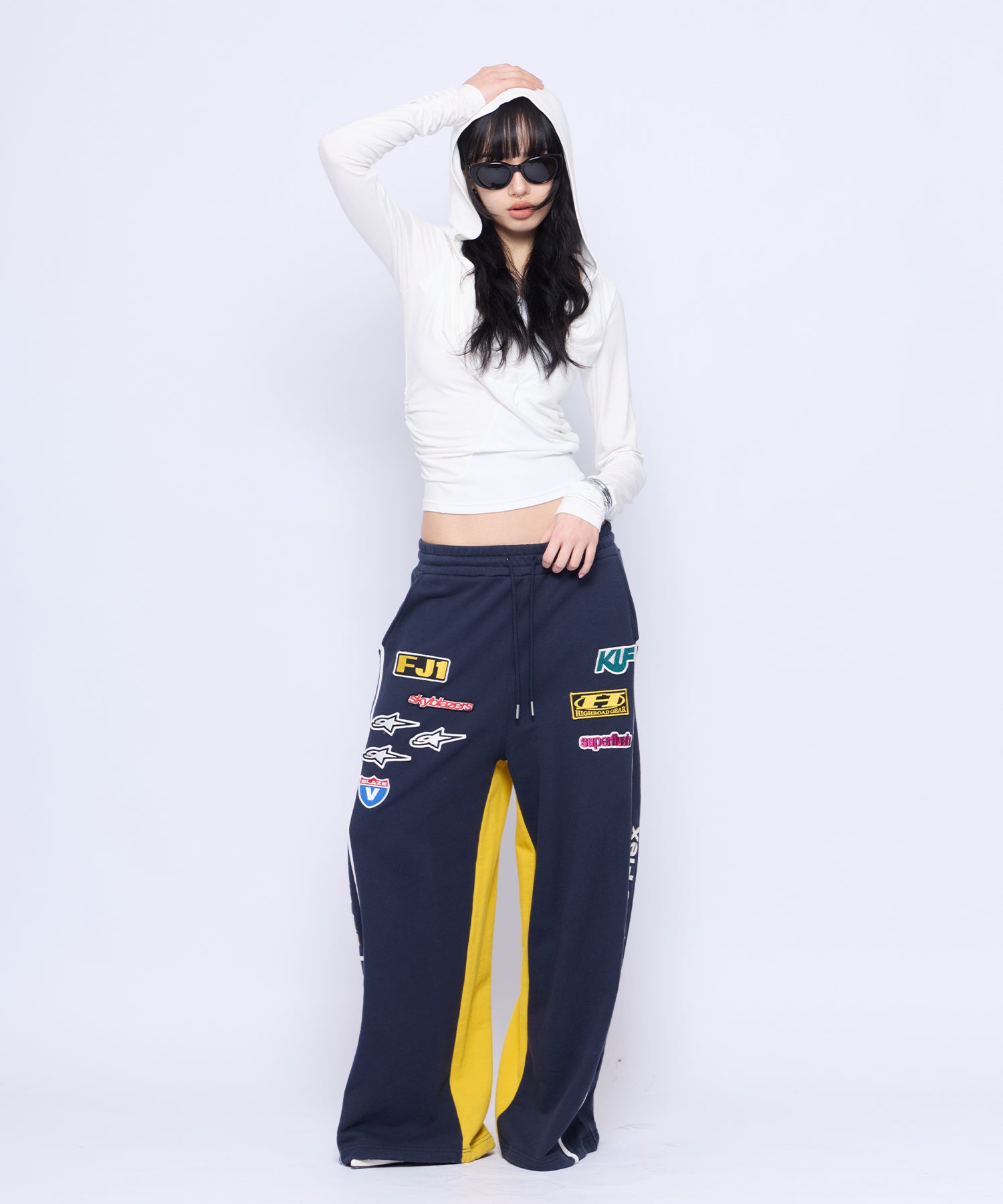 MODEL:172cm/COLOR:NVY/SIZE:F