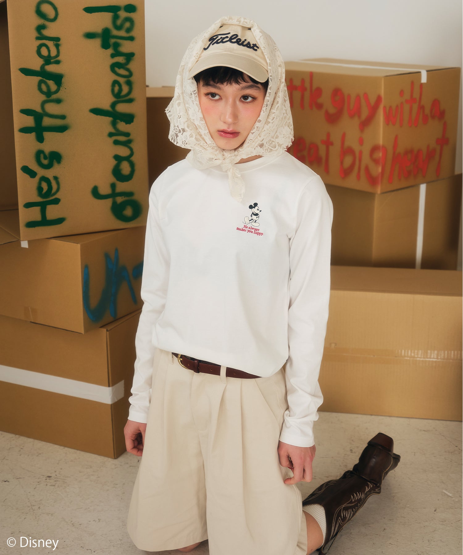 MODEL:166cm/COLOR:WHITE/SIZE:F