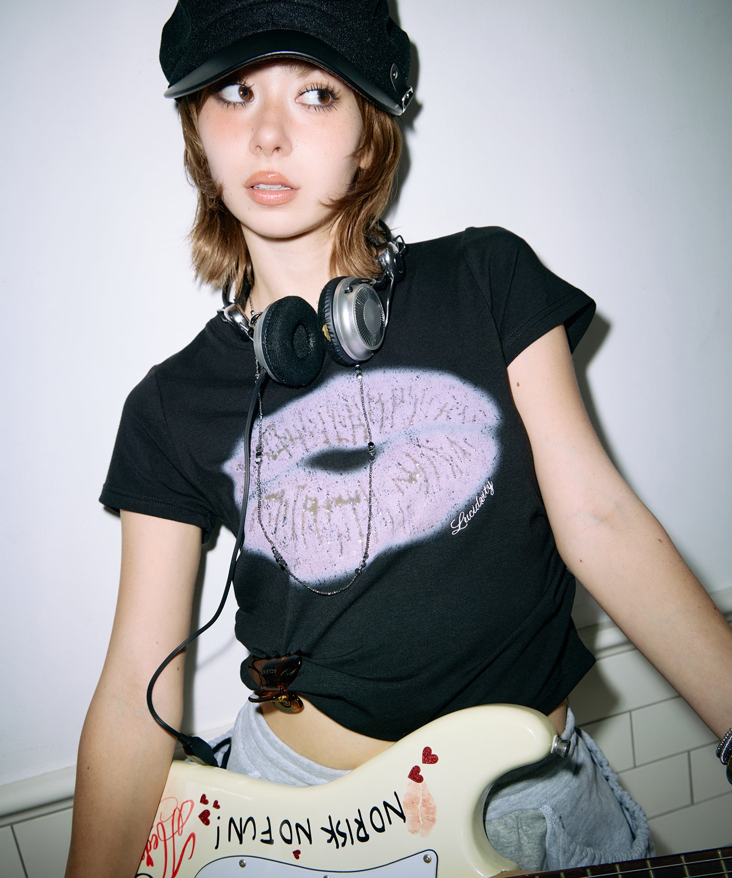 Lip Print Tee