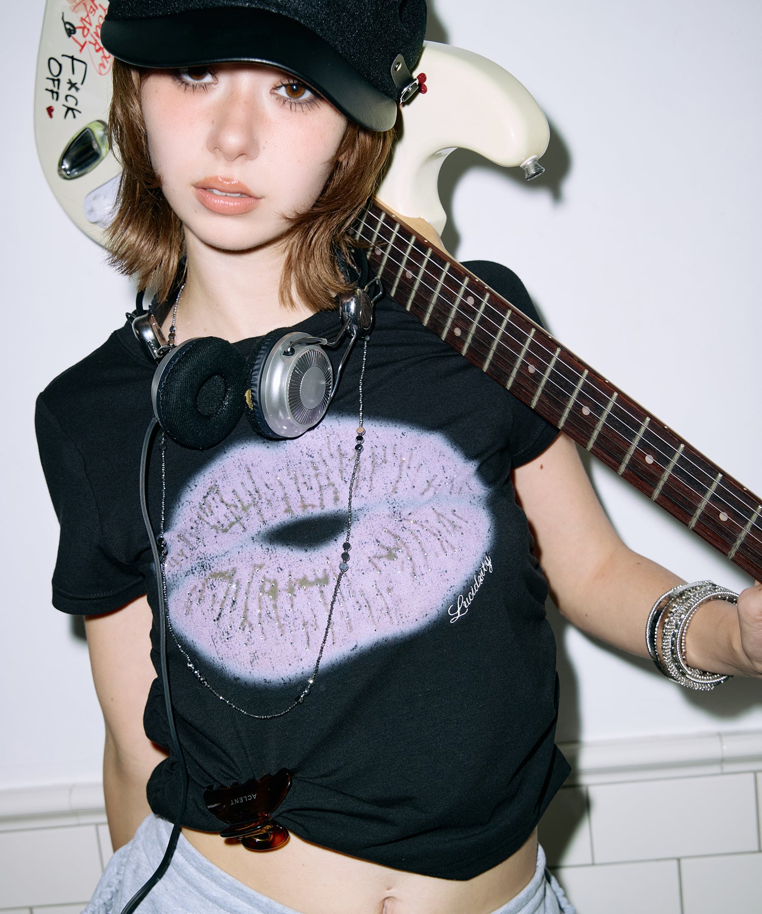 Lip Print Tee