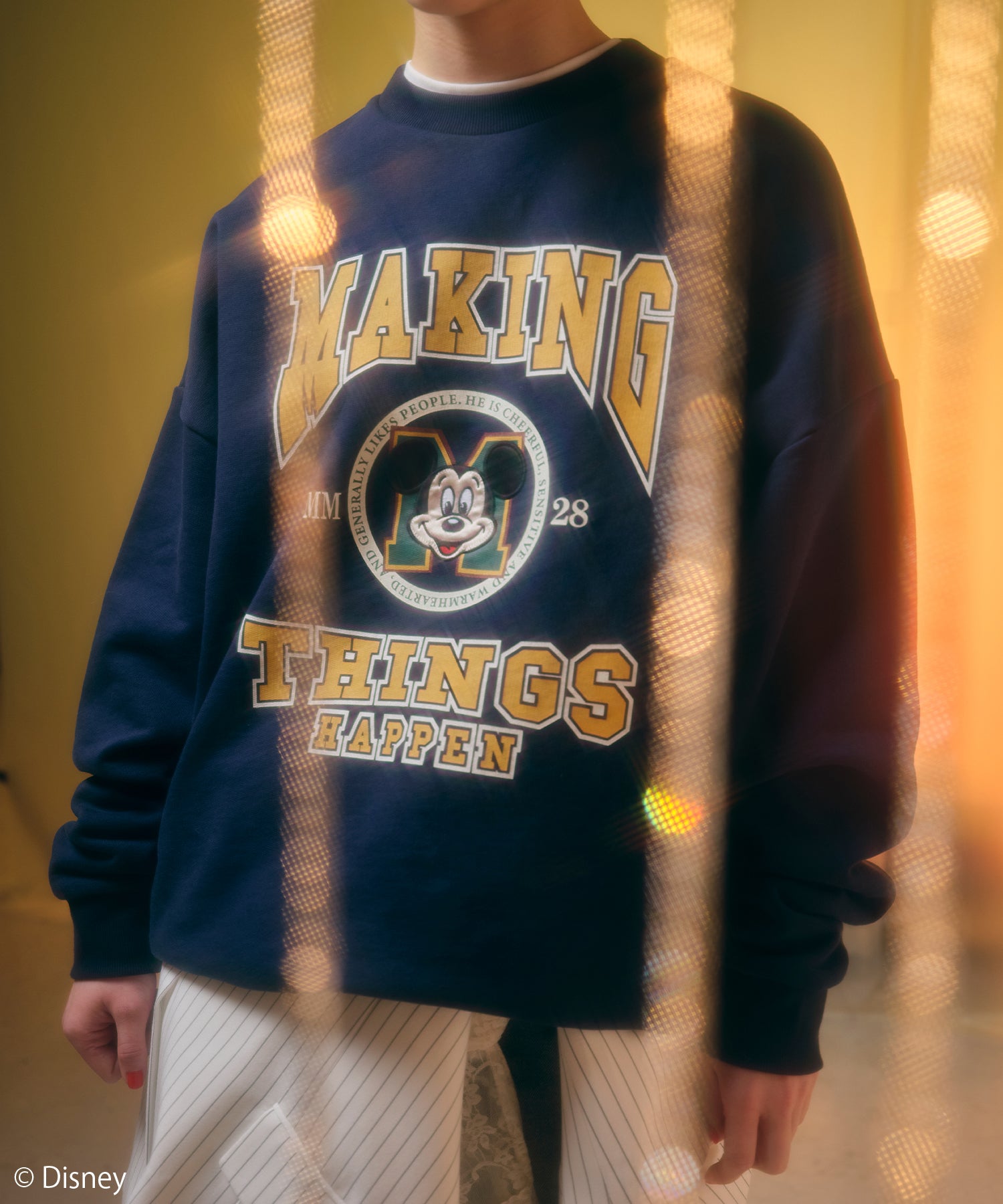 MODEL:166cm/COLOR:NAVY/SIZE:F