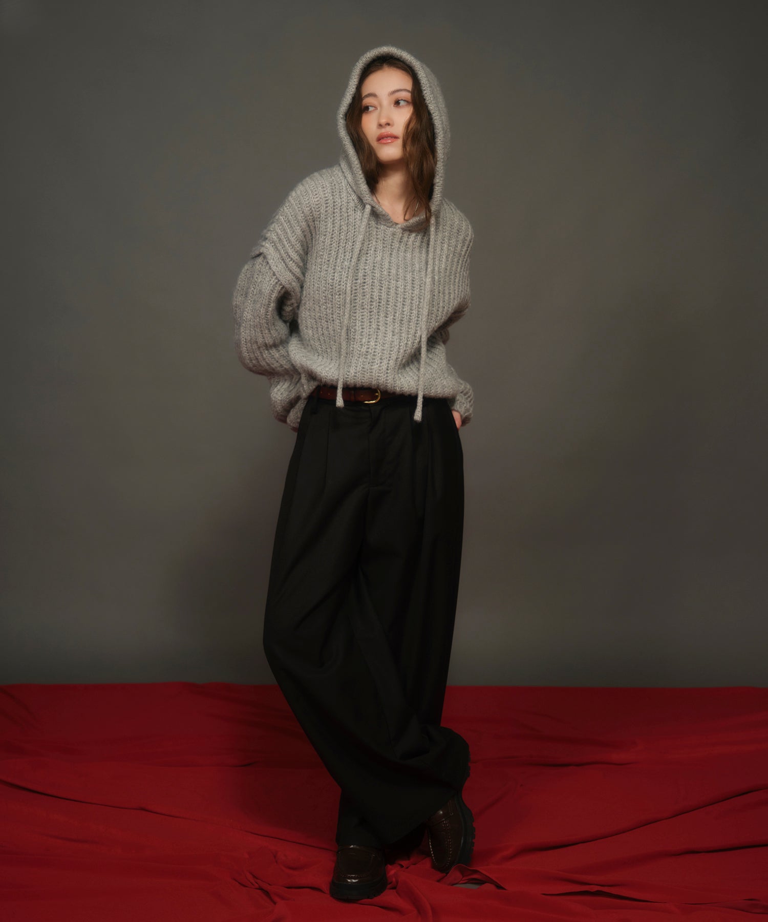 MODEL:163cm/COLOR:BLACK/SIZE:F