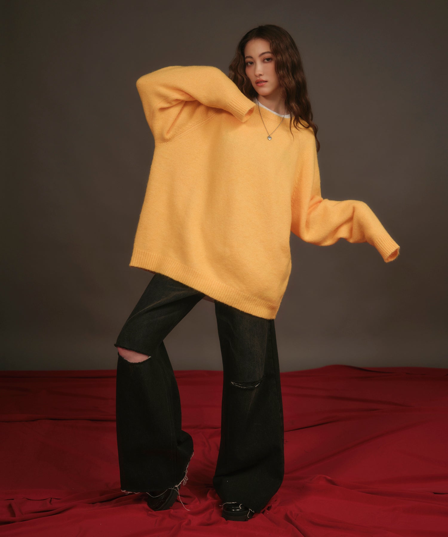 MODEL:163cm/COLOR:BLACK/SIZE:M