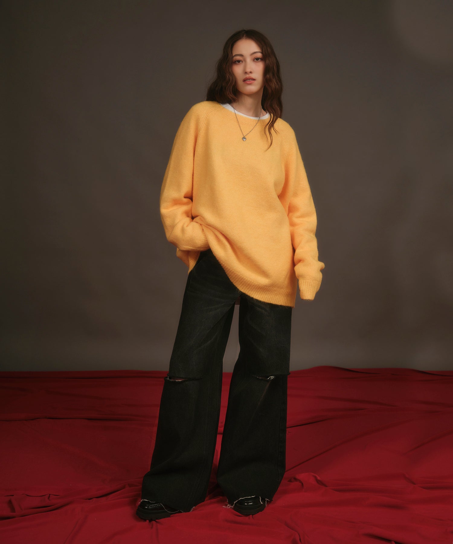 MODEL:163cm/COLOR:BLACK/SIZE:M