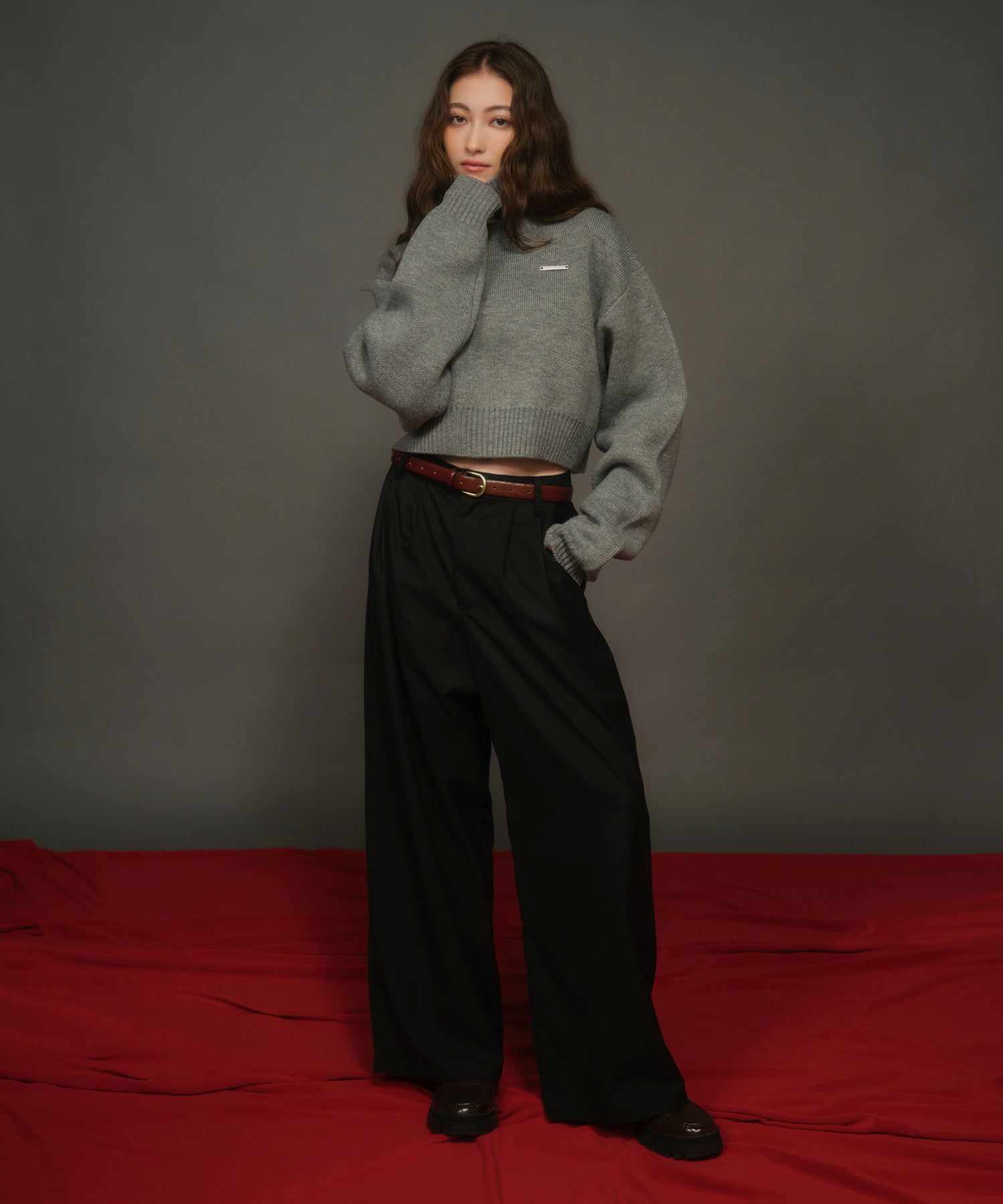 MODEL:163cm/COLOR:BLACK/SIZE:F