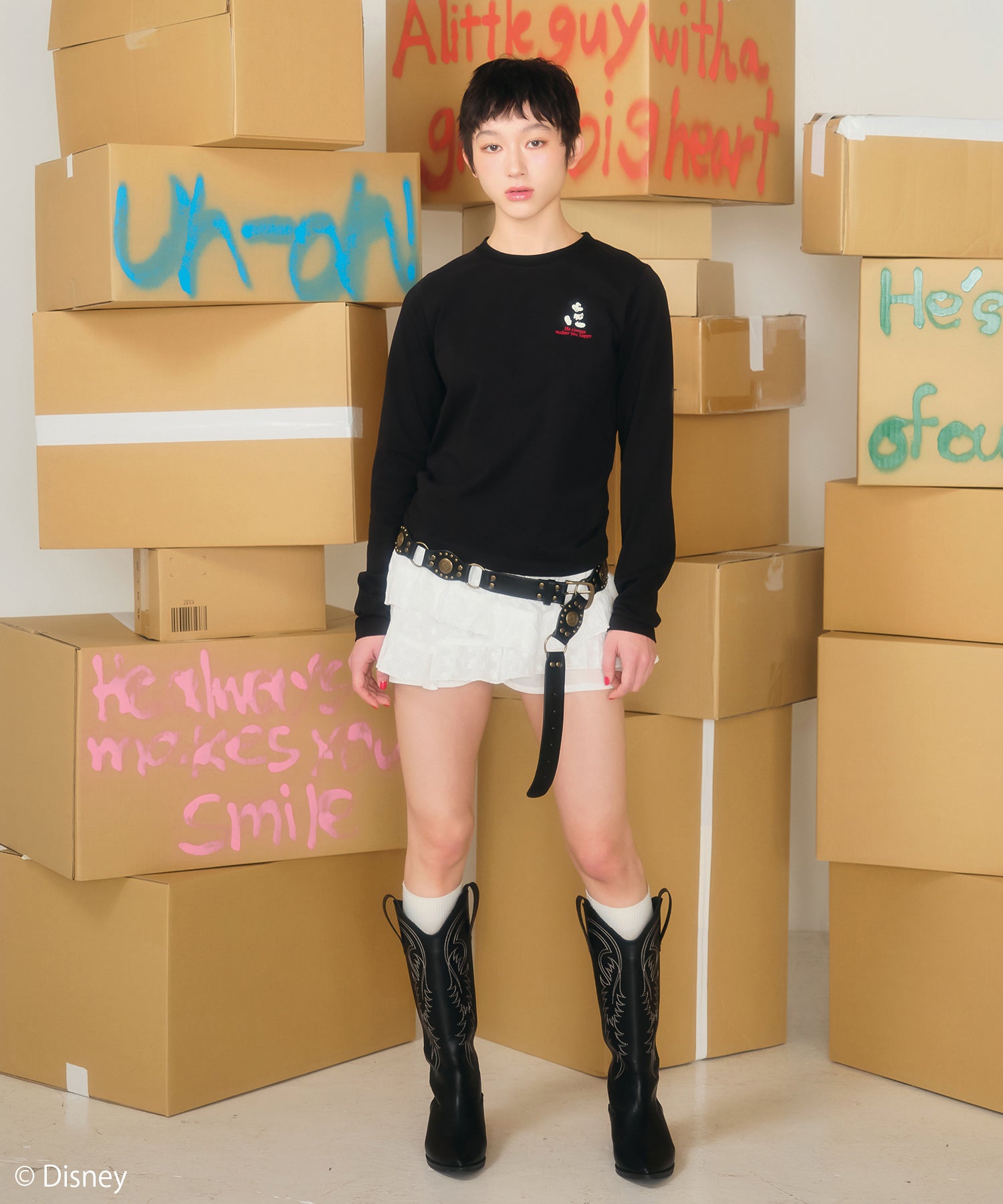 MODEL:166cm/COLOR:BLACK/SIZE:F