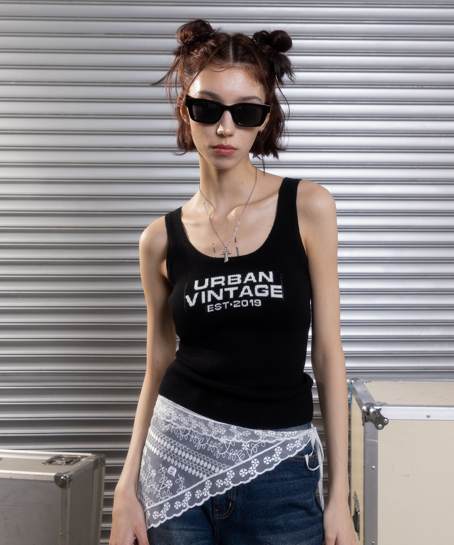 MODEL:172cm/COLOR:BLACK/SIZE:F