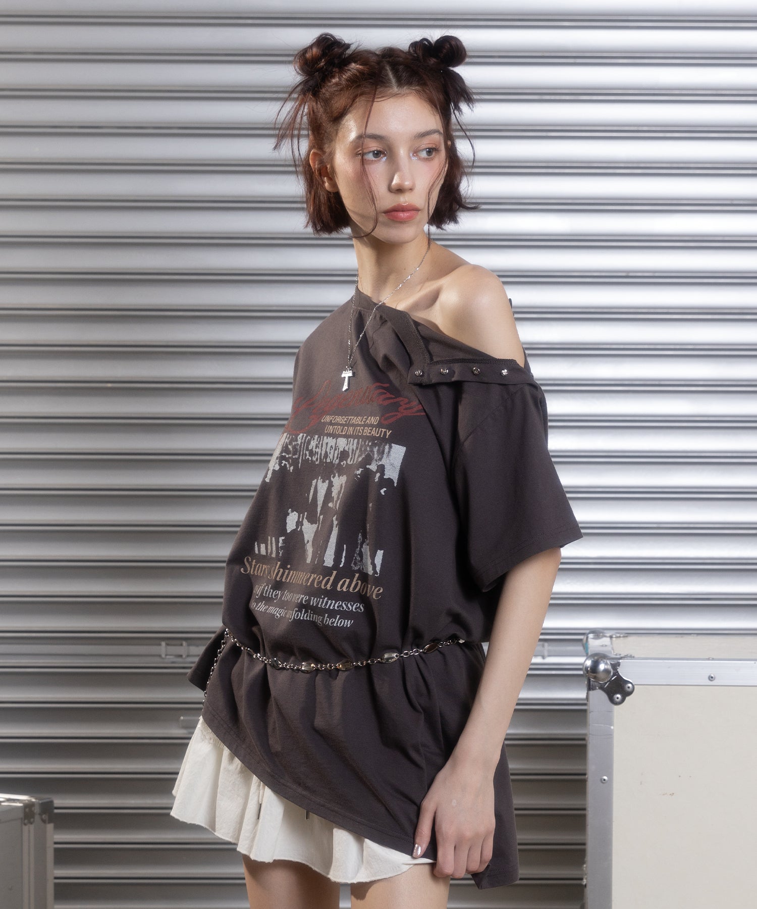 MODEL:172cm/COLOR:BLACK/SIZE:F