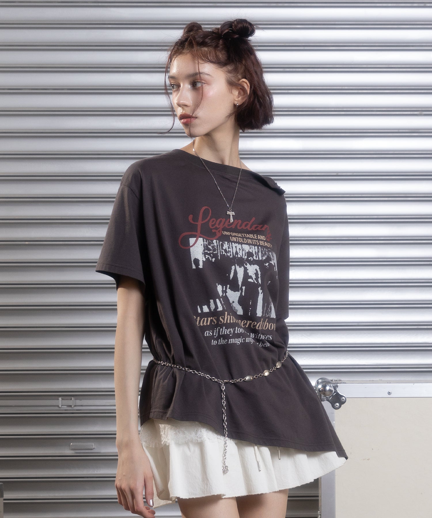 MODEL:172cm/COLOR:BLACK/SIZE:F