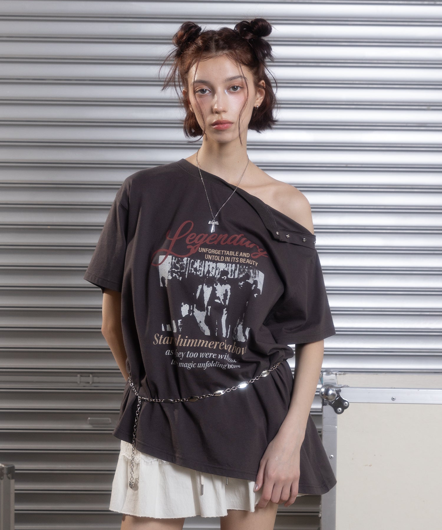 MODEL:172cm/COLOR:BLACK/SIZE:F