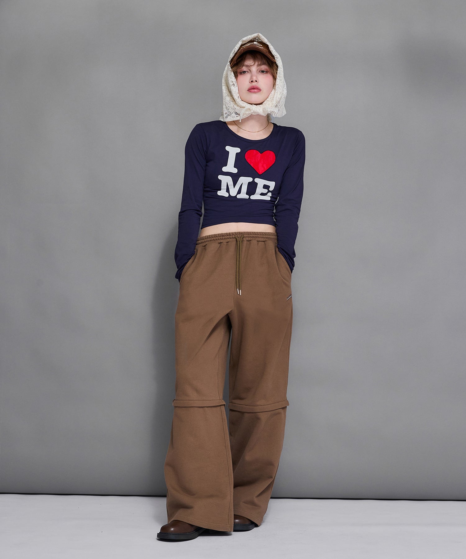 MODEL:170cm/COLOR:LIGHT BROEN/SIZE:F