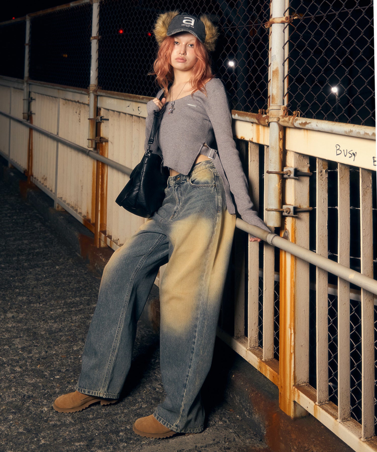 MODEL:170cm/COLOR:BLUE/SIZE:26