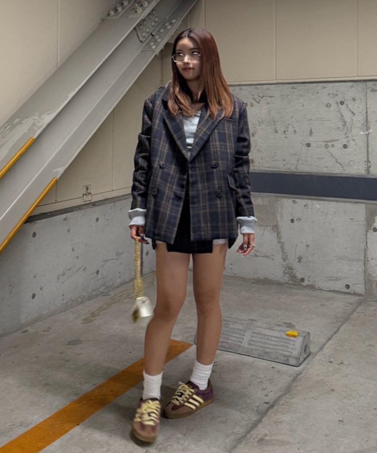 STAFF163cm/COLOR:NAVY/SIZE:M