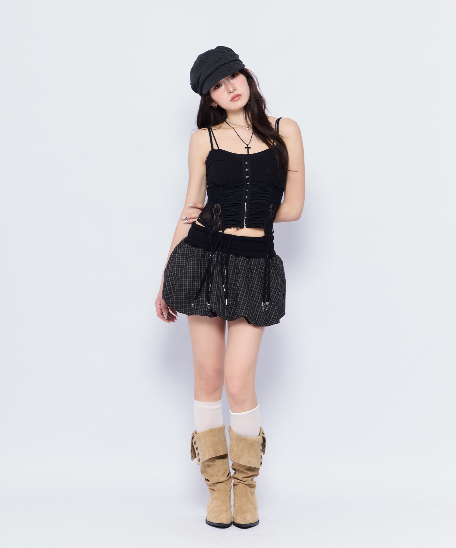 MODEL:170cm/COLOR:MIX/SIZE:F