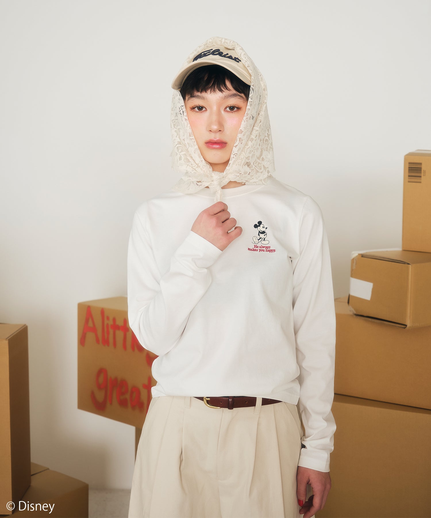 MODEL:166cm/COLOR:WHITE/SIZE:F