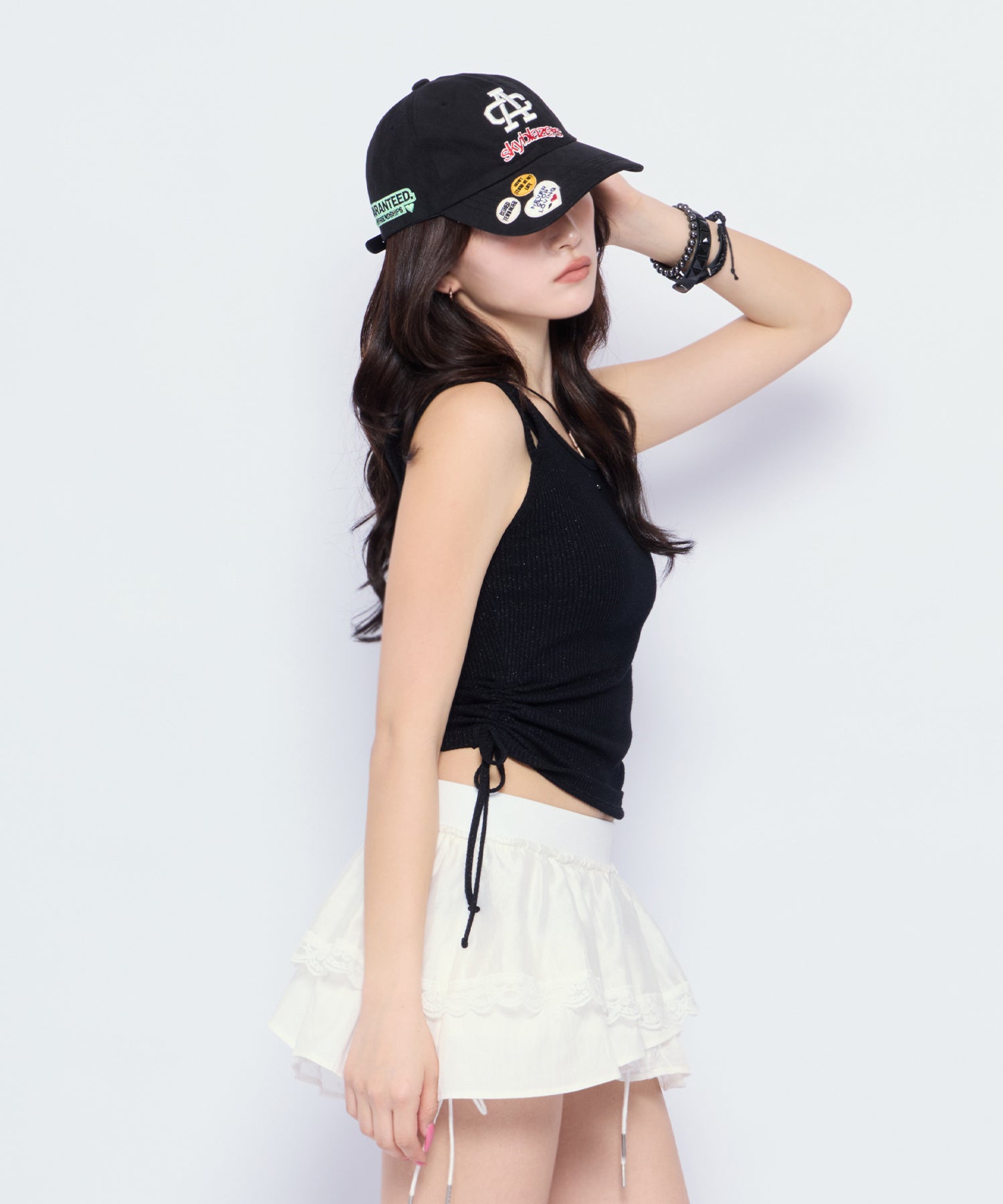 MODEL:170cm/COLOR:BLK/SIZE:F