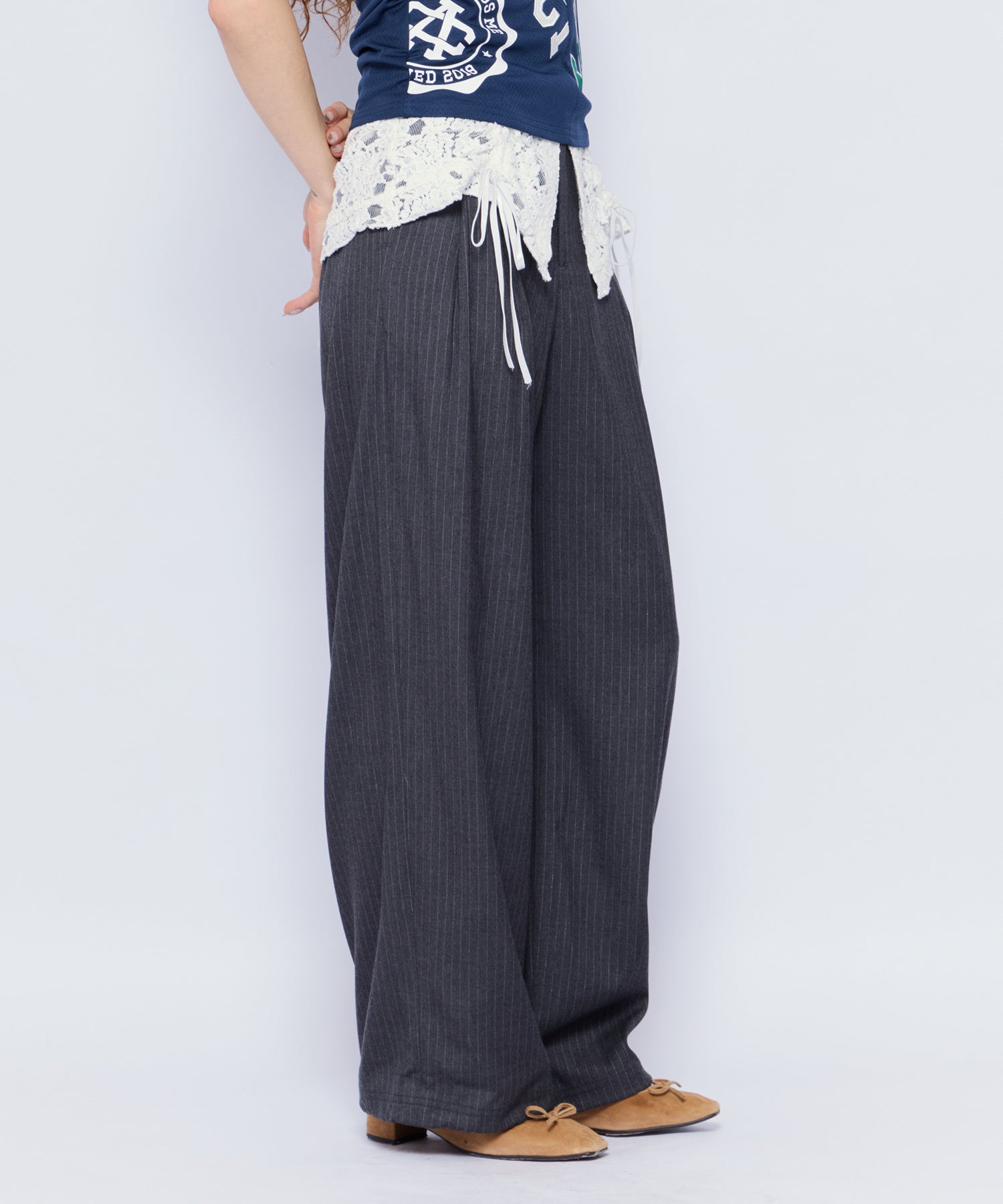MODEL:168cm/COLOR:GRY/SIZE:M