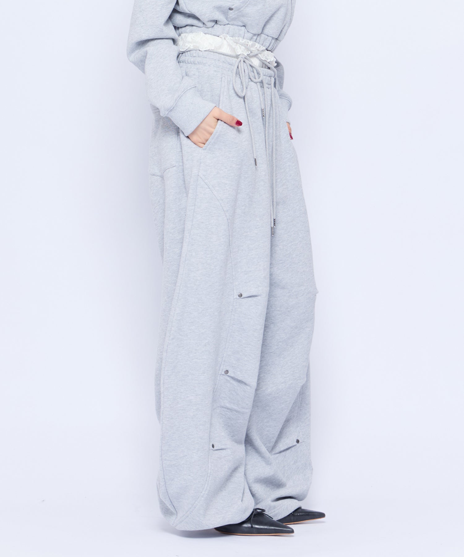 MODEL:160cm/COLOR:GRY/SIZE:F