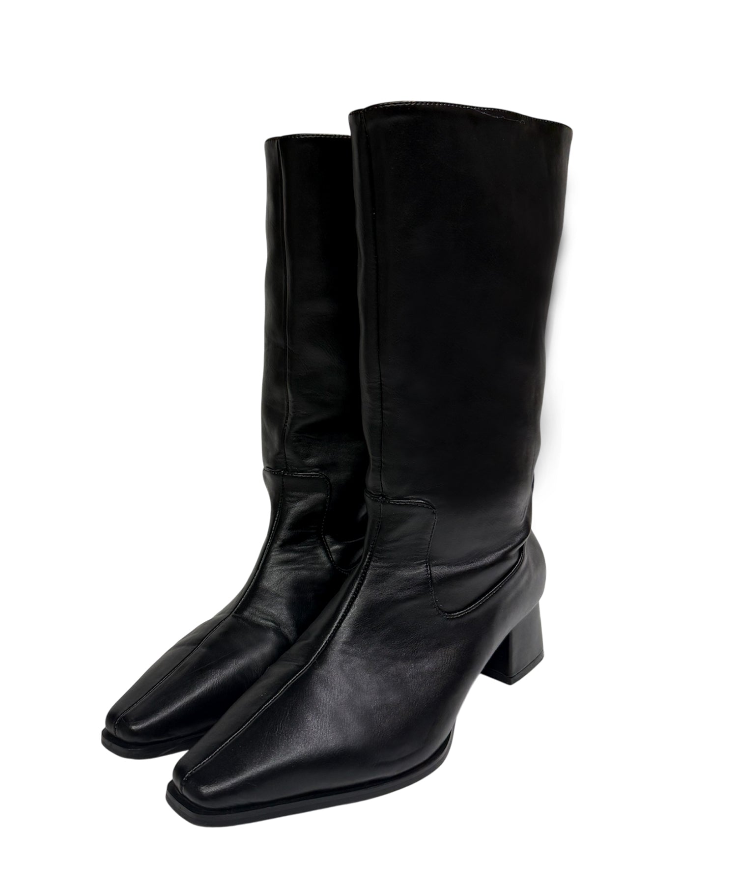 Fauxファーミドルブーツ