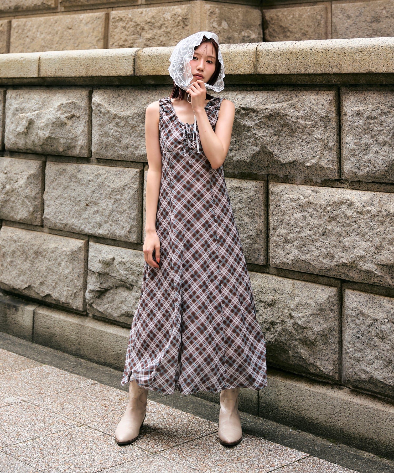 miyu:155cm/COLOR:BROWN/SIZE:S